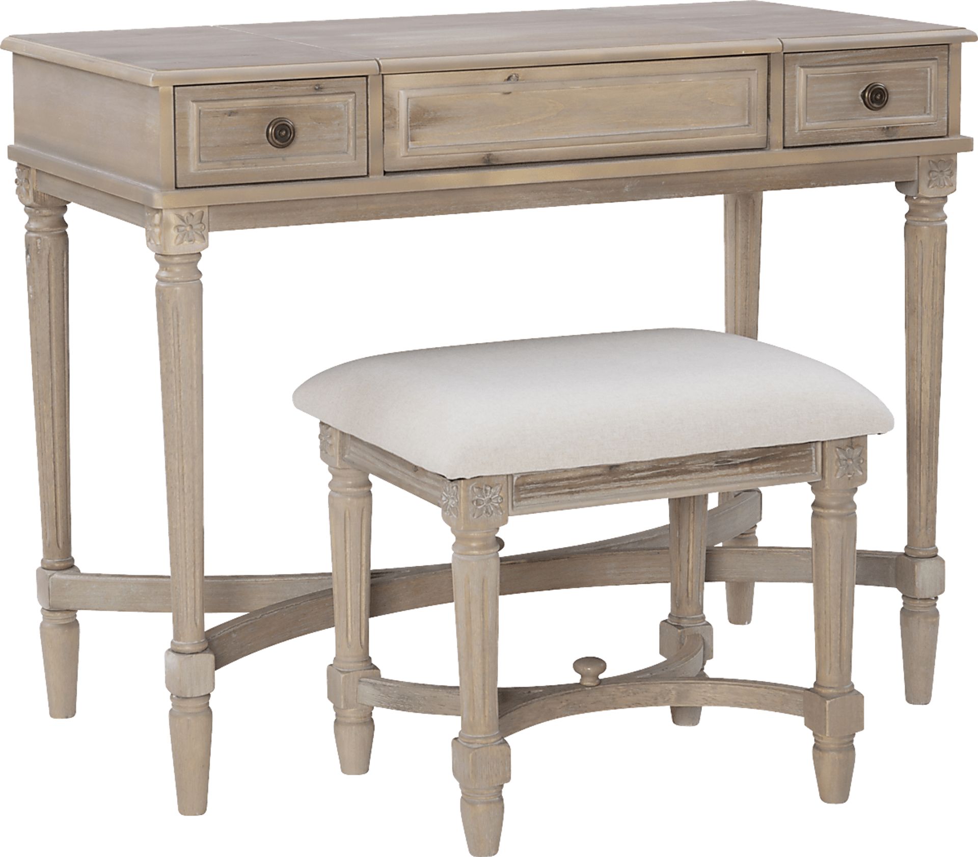 Quackenboss Brown Vanity Set - Image 1