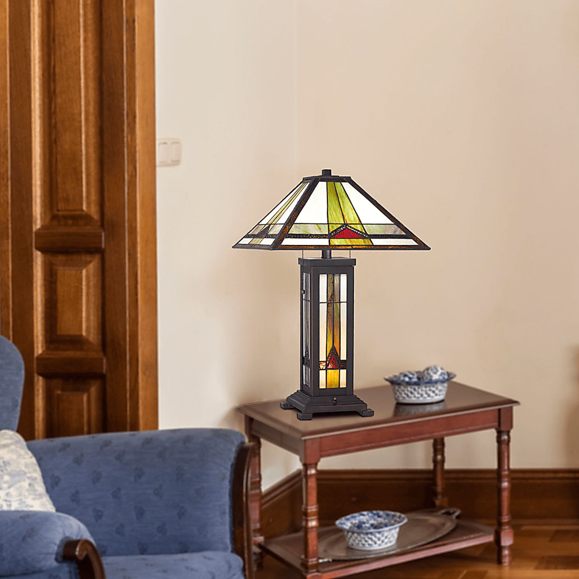 Quail Trail Cream Lamp - Image 3