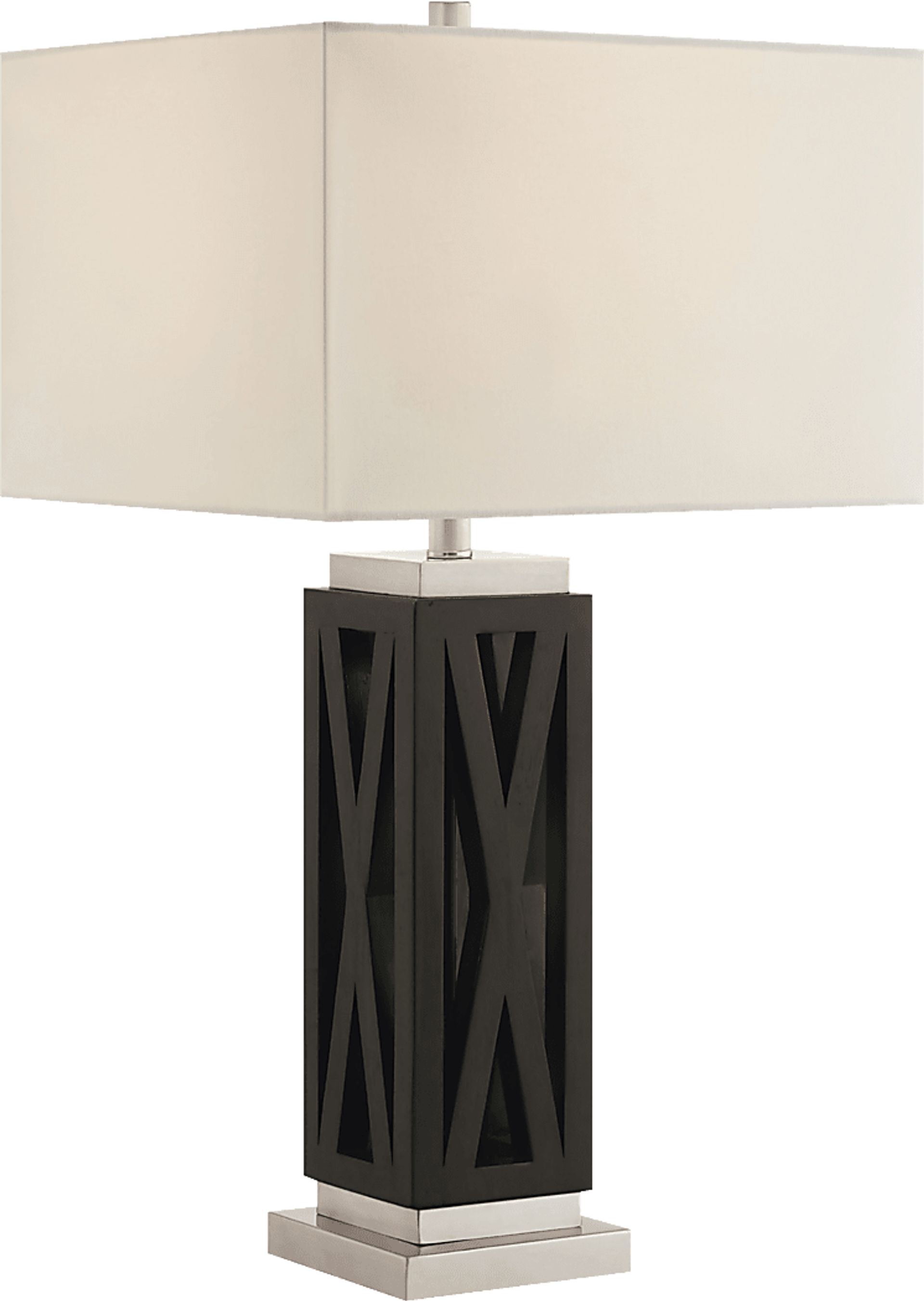Quamari Hollow Black Lamp - Image 1
