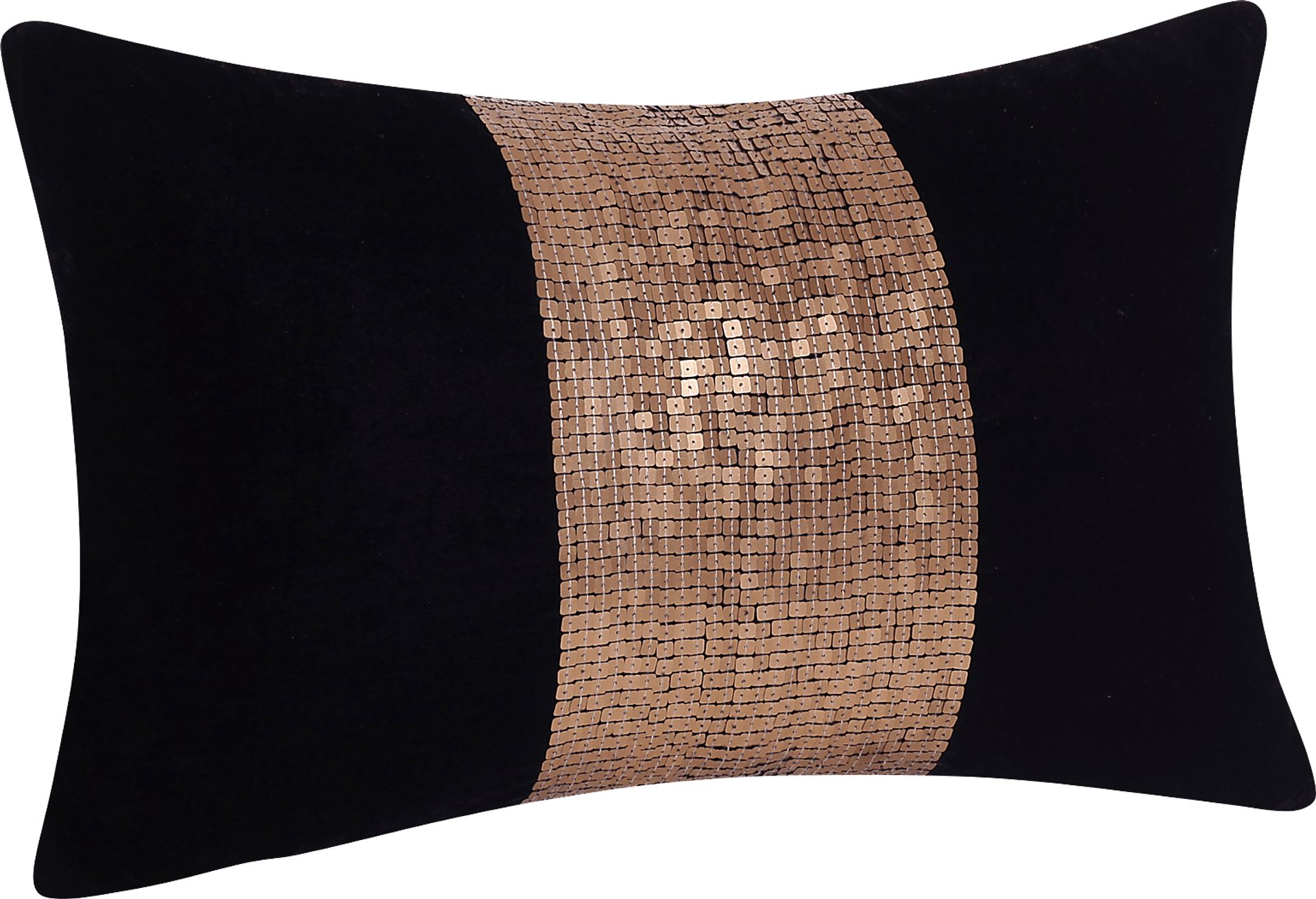 Quandi Black Lumbar Pillow - Image 5