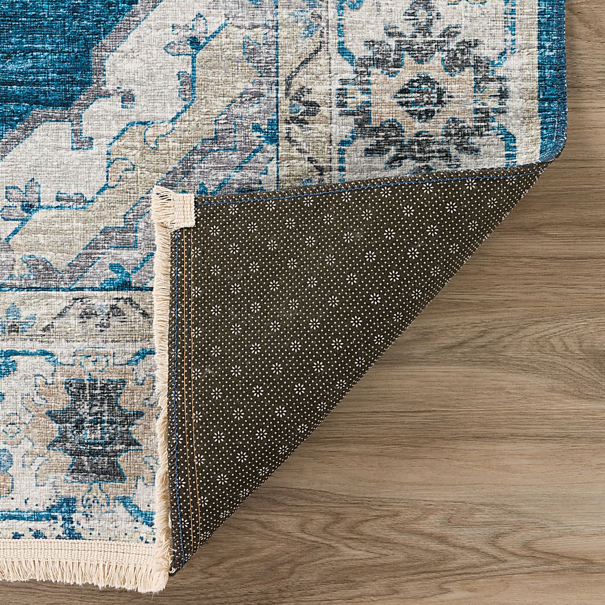 Quandry Blue 3' x 5' Rug