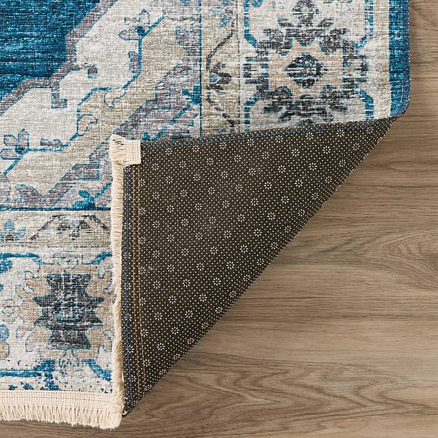 Quandry Blue 8' x 10' Rug - Thumbnail - Image 4