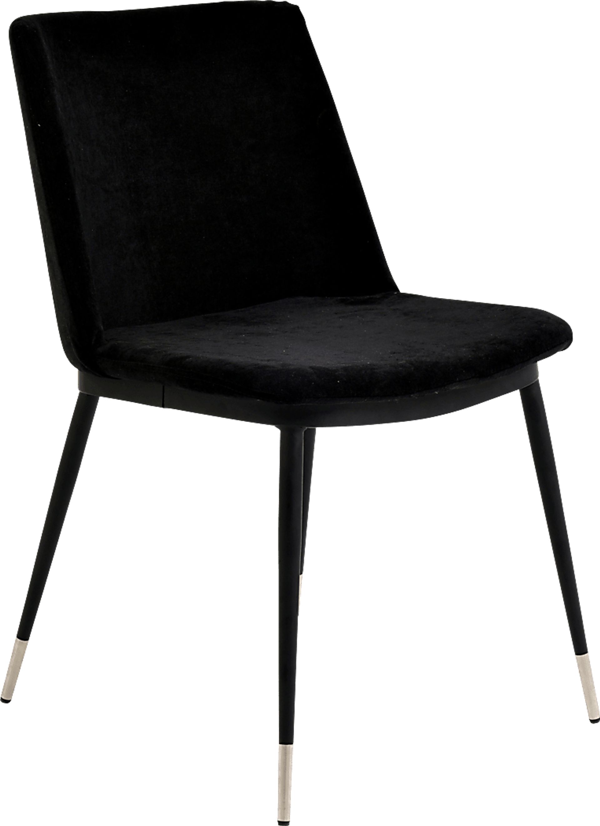 Quannah Black Dining Chair, Set of 2 - Image 2