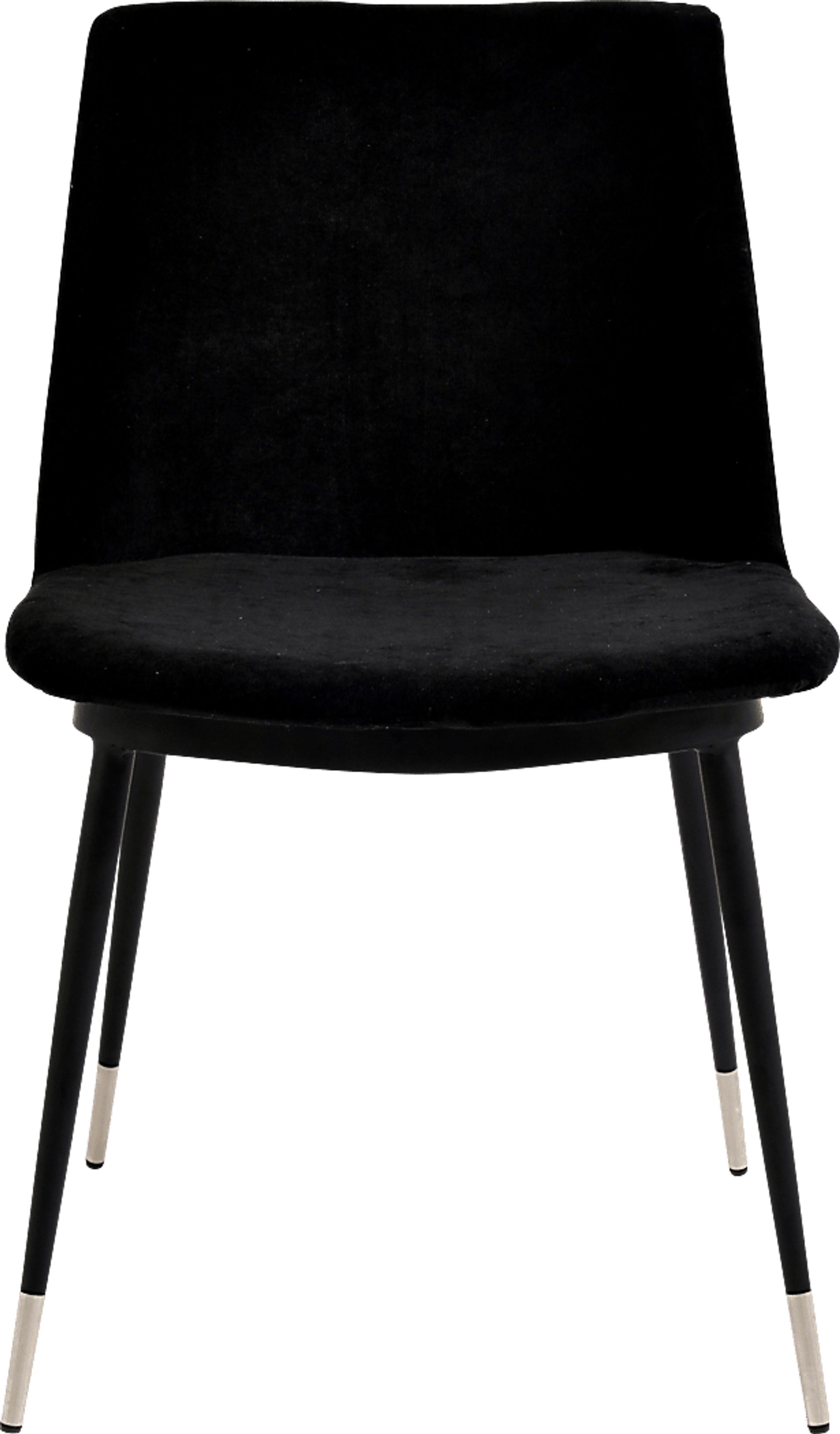 Quannah Black Dining Chair, Set of 2 - Image 3