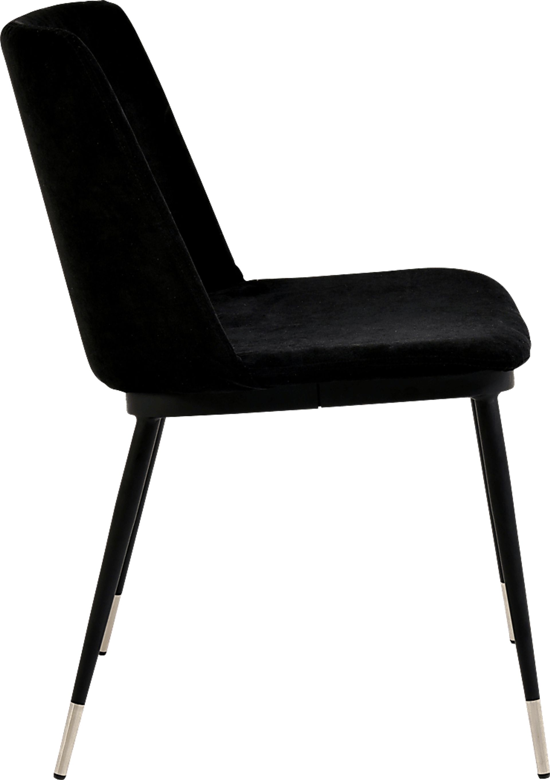 Quannah Black Dining Chair, Set of 2 - Image 4