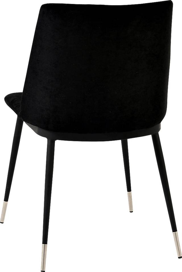 Quannah Black Dining Chair, Set of 2 - Thumbnail - Image 5