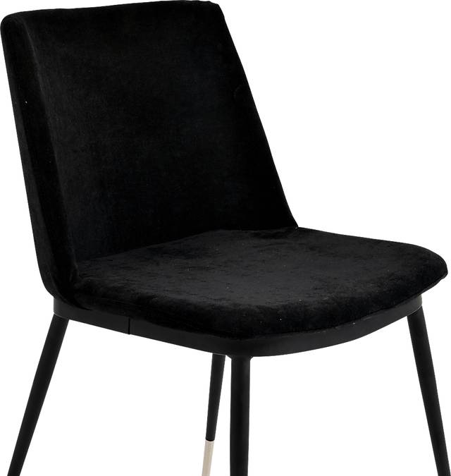 Quannah Black Dining Chair, Set of 2 - Thumbnail - Image 6