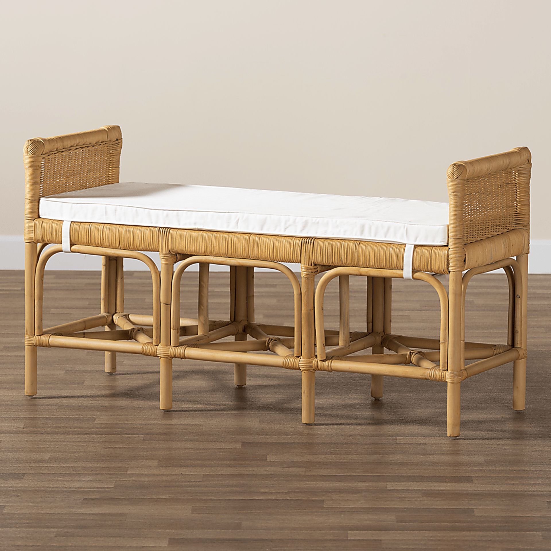Quanset Natural Accent Bench - Image 3