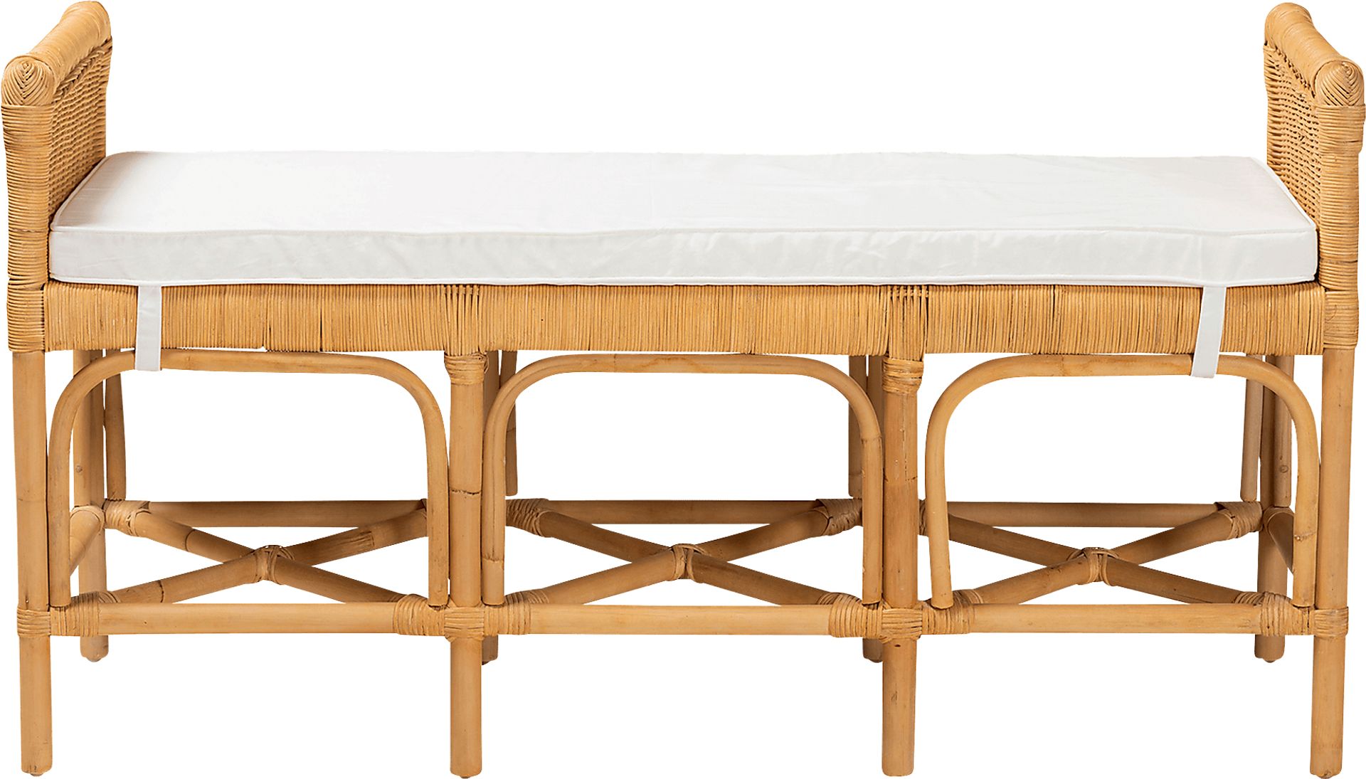 Quanset Natural Accent Bench - Image 4