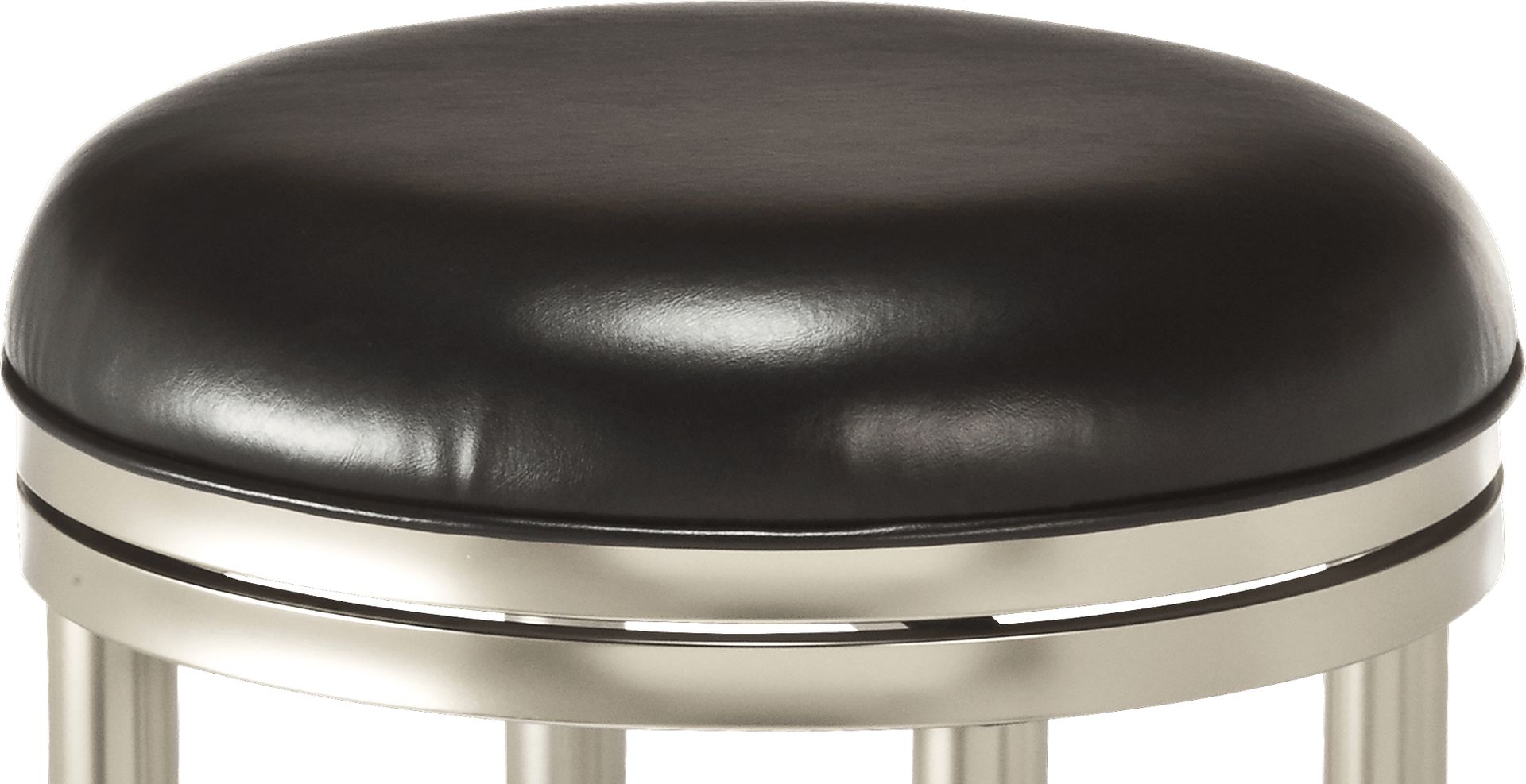 Quantock Black Swivel Counter Height Stool - Image 2