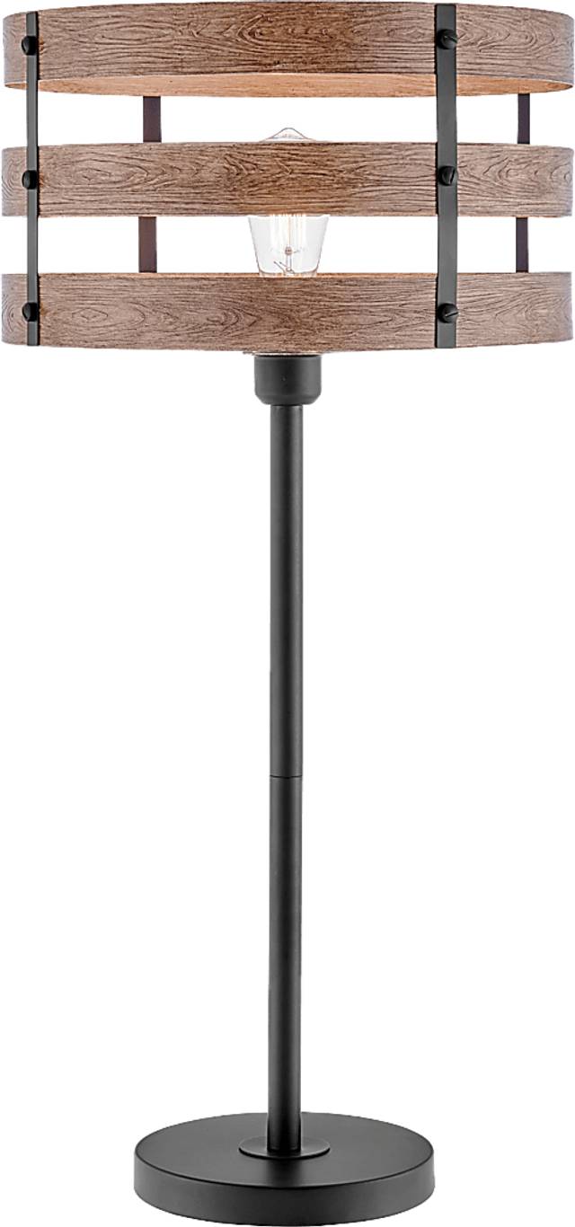 Quaylo Cove Black Lamp - Thumbnail - Image 1