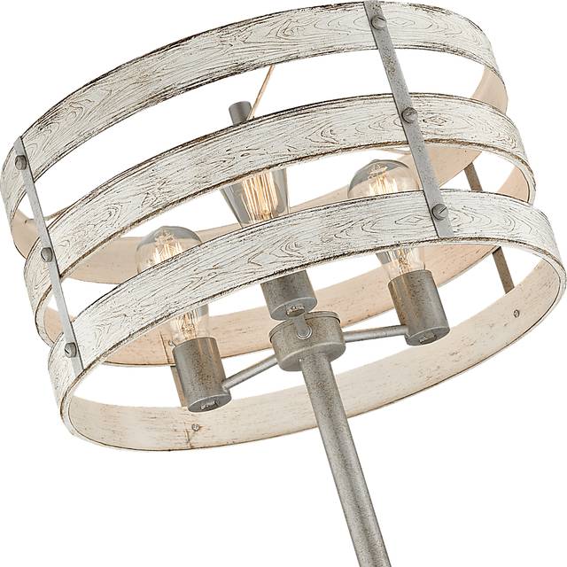 Quaylo Cove Silver Floor Lamp - Thumbnail - Image 3