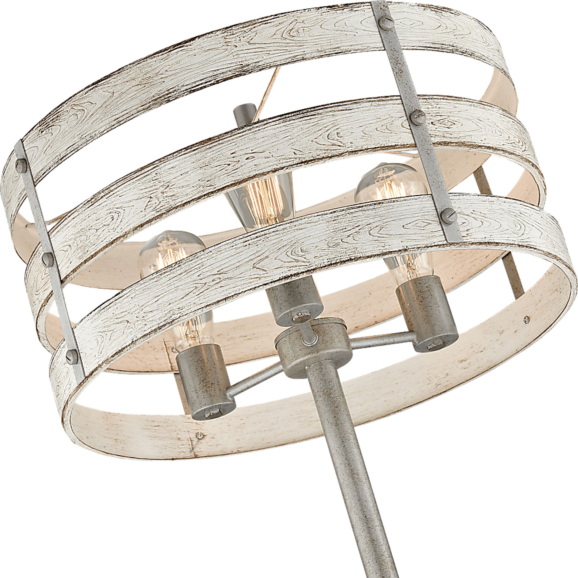 Quaylo Cove Silver Floor Lamp - Image 3