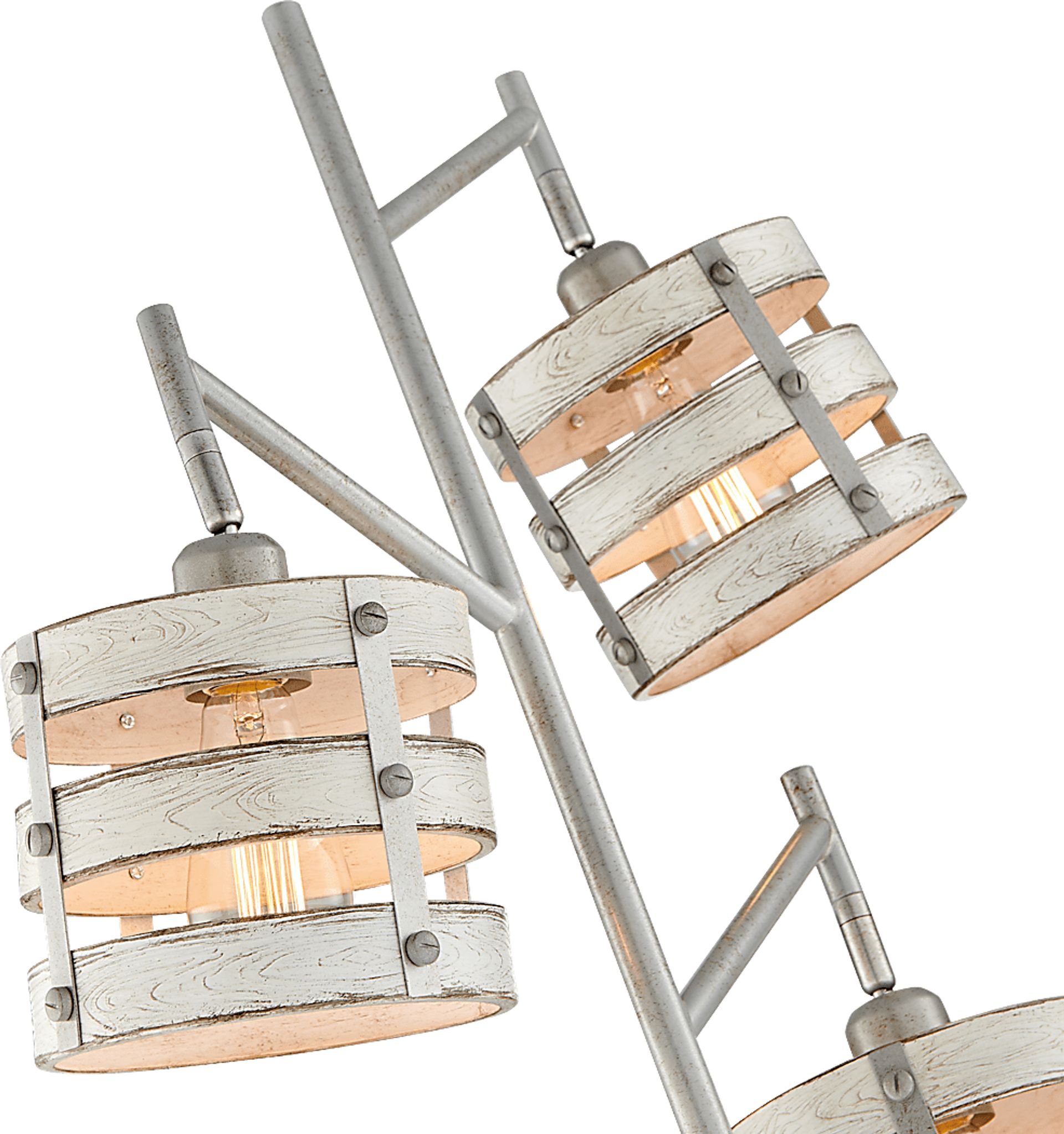 Quaylo Cove Silver Tree Floor Lamp - Image 3
