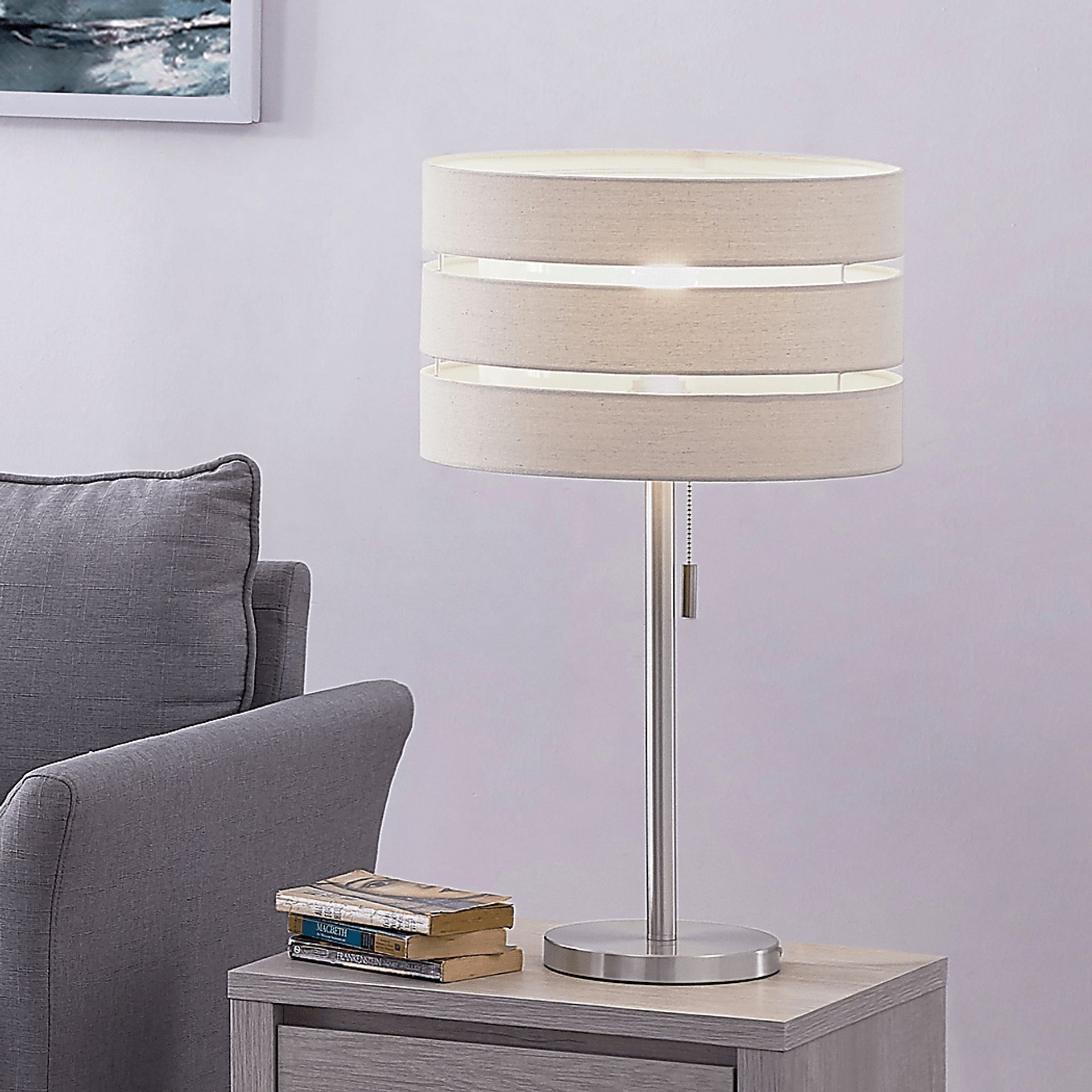 Quaylo Lane Silver Lamp - Image 2