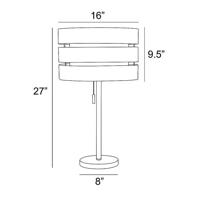 Quaylo Lane Silver Lamp - Thumbnail - Image 4