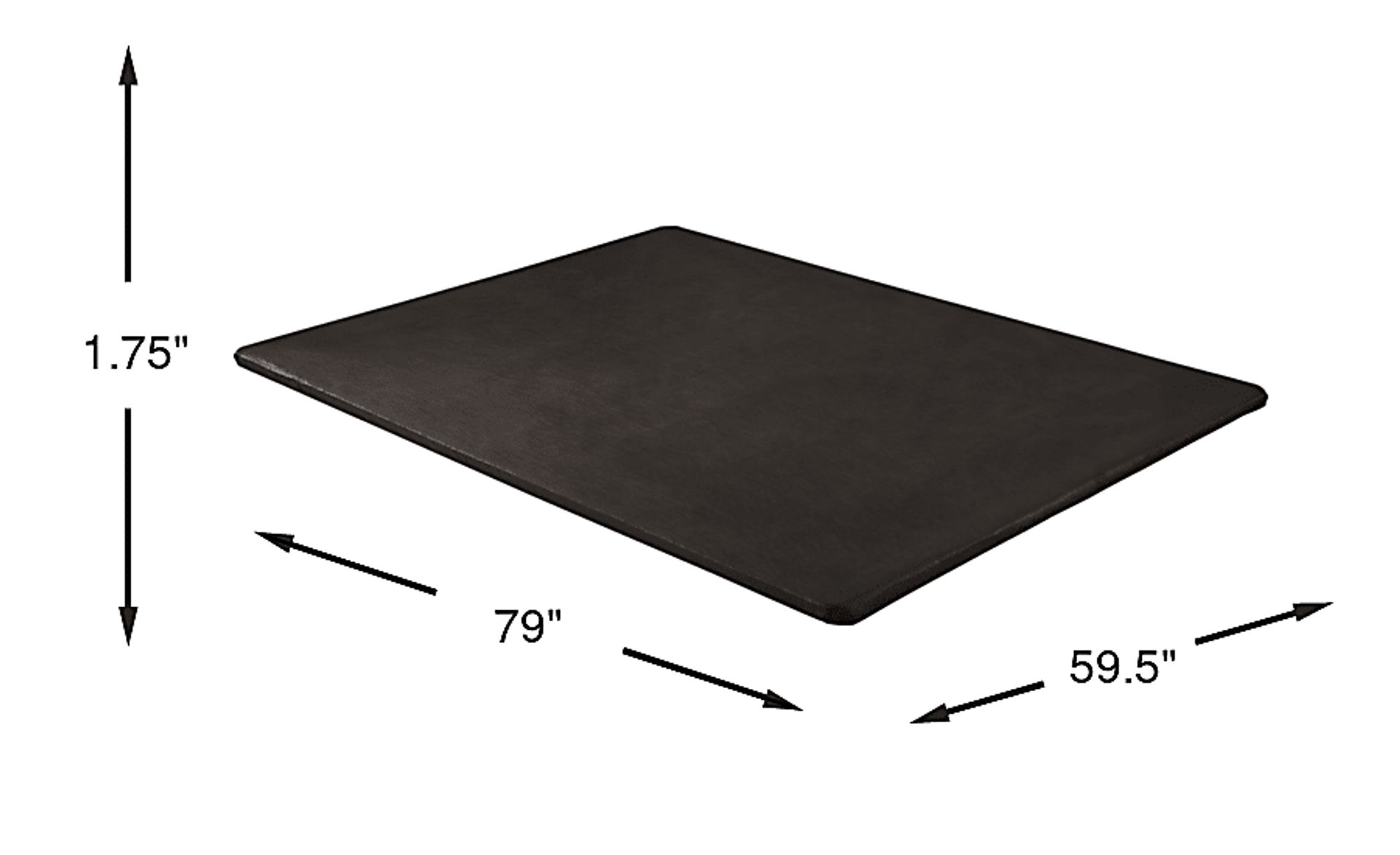 Dimension Image. Please refer to the Dimension Tab on this page for dimension details.