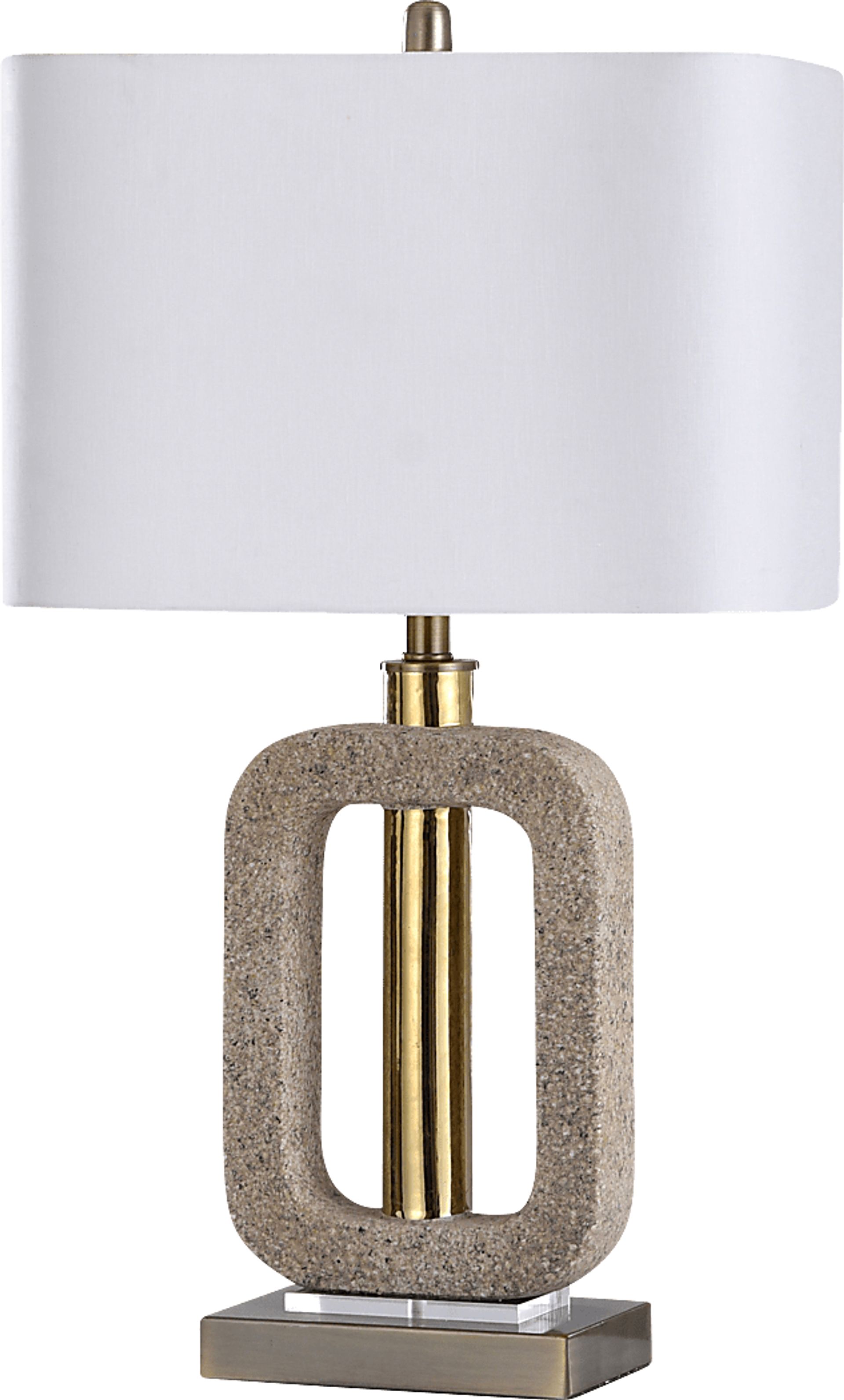 Queenie Hills Gold Lamp - Image 1