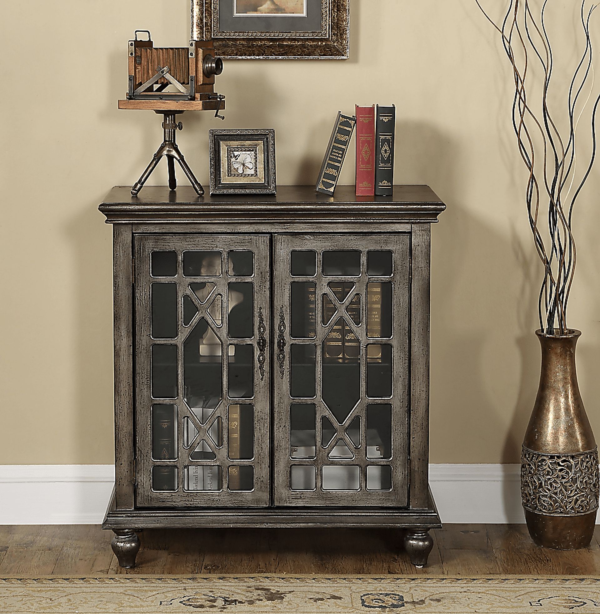 Queensgate Bronze Accent Cabinet - Image 6