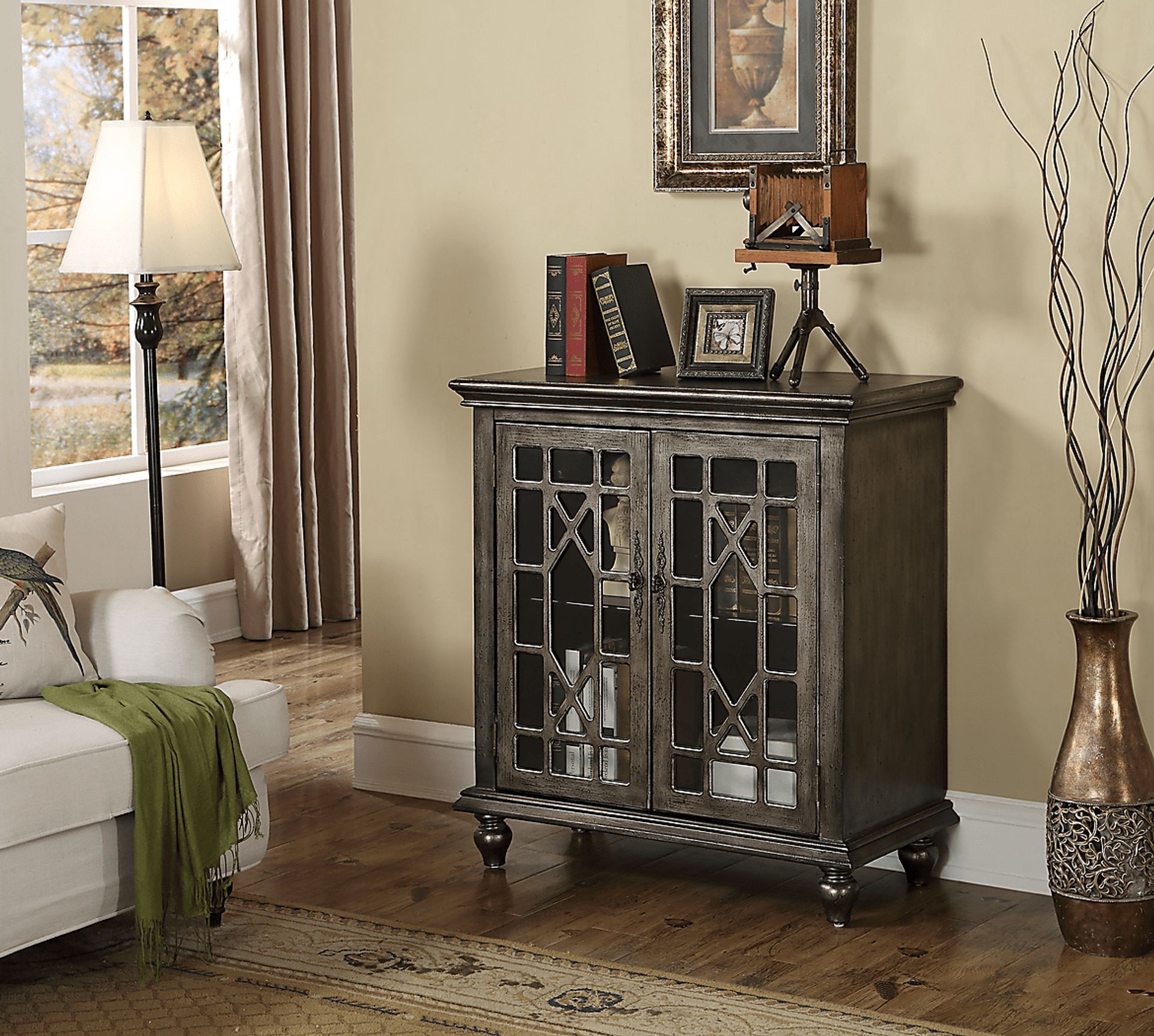 Queensgate Bronze Accent Cabinet - Image 7