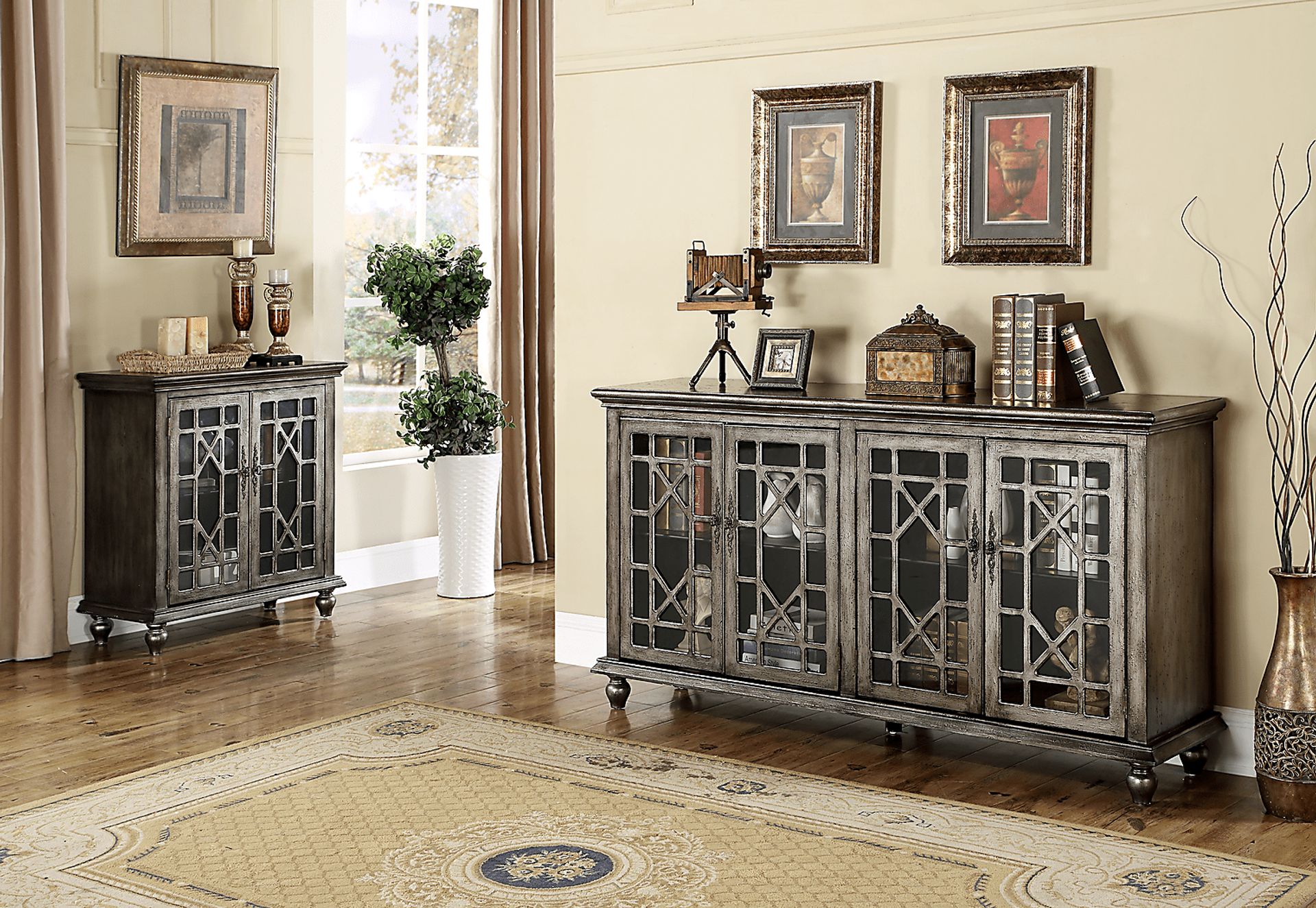 Queensgate Bronze Accent Cabinet - Image 8