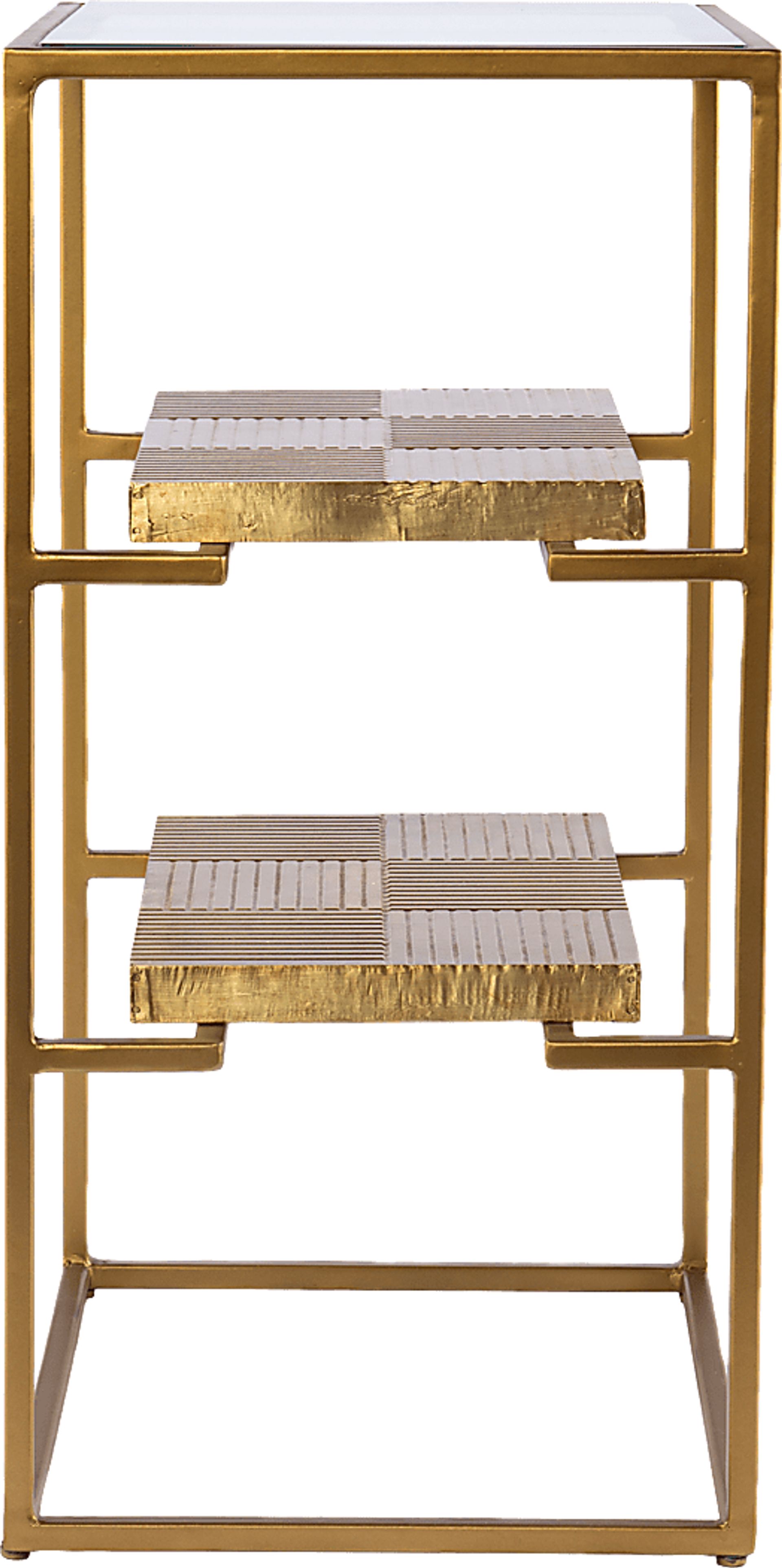 Queenswood Brass End Table - Image 2