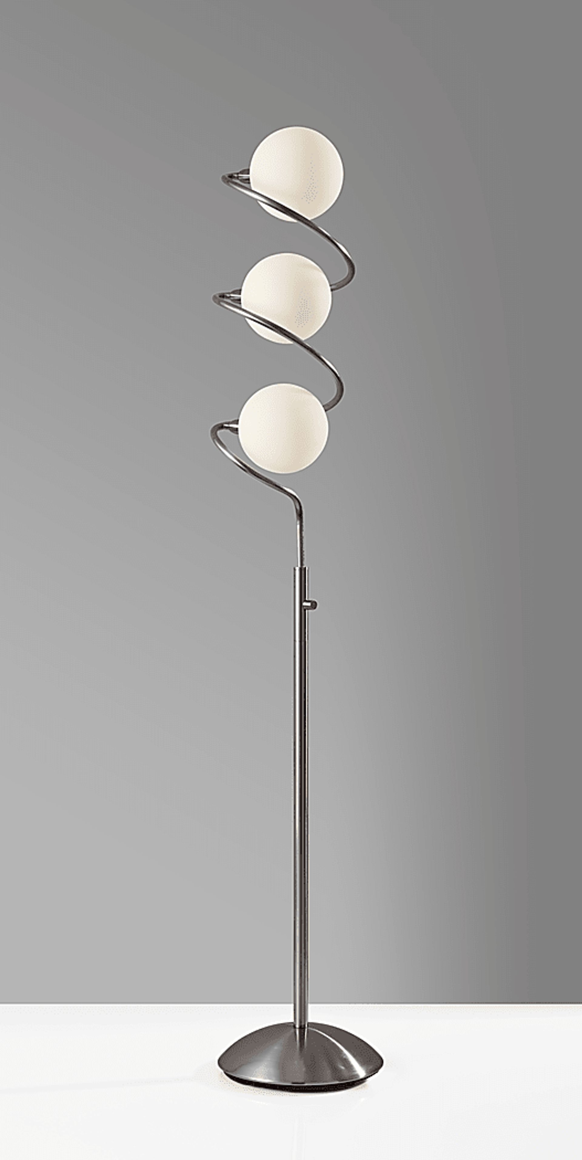 Quiggley Gray Floor Lamp - Image 2