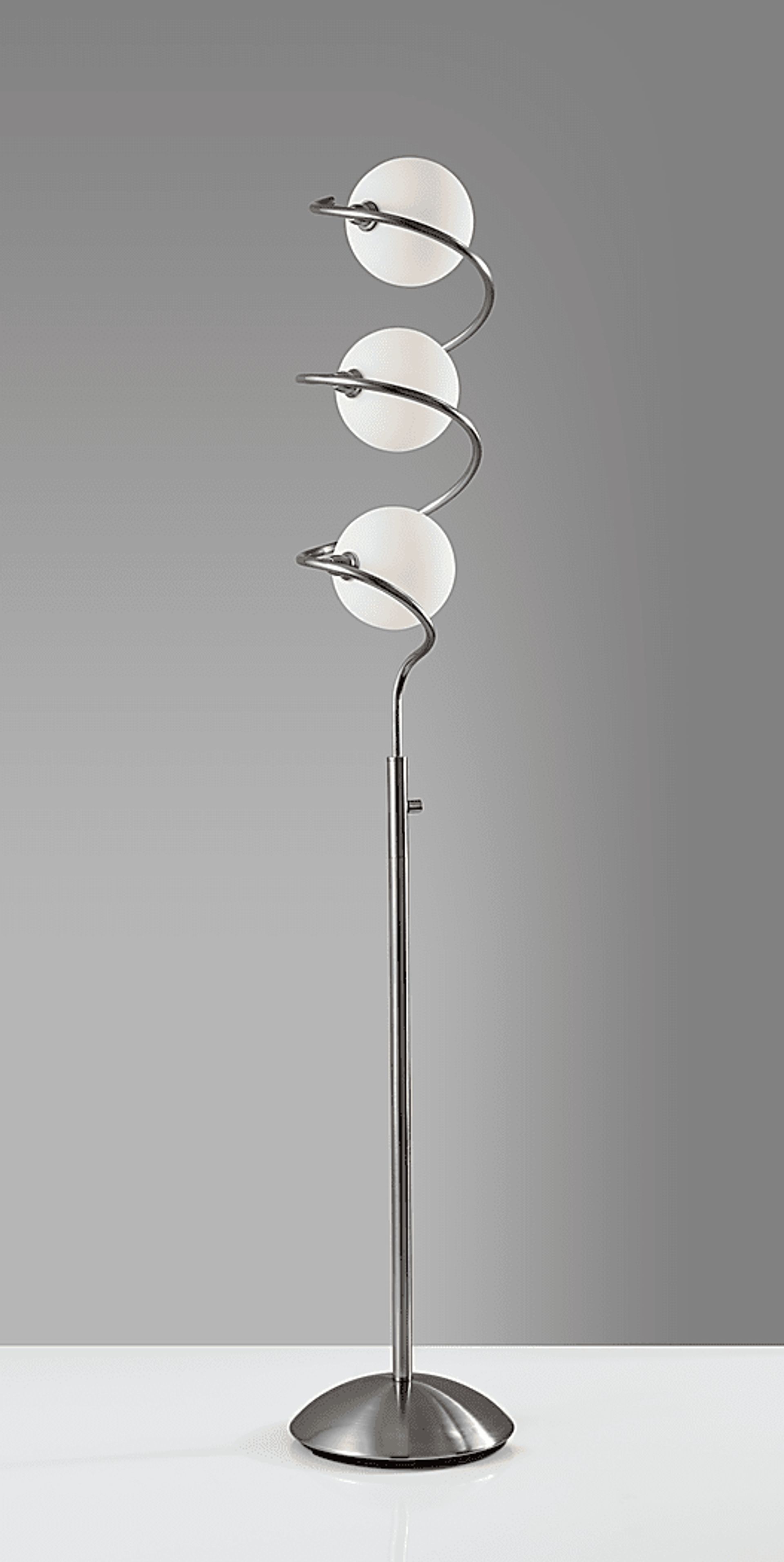 Quiggley Gray Floor Lamp - Image 3