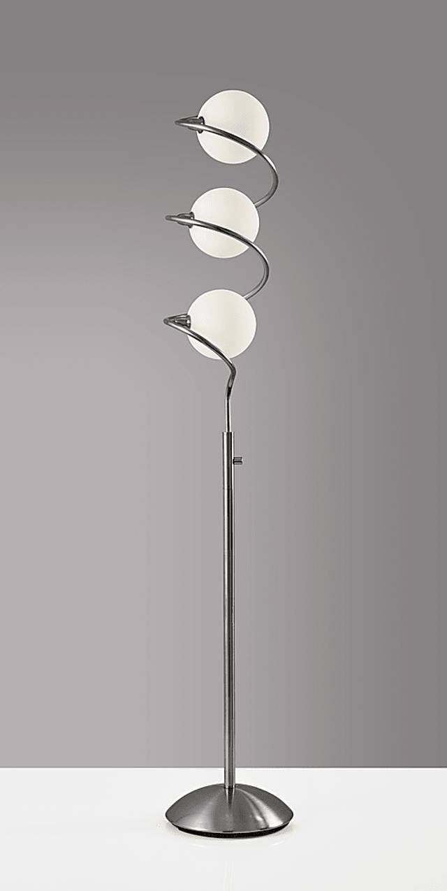 Quiggley Gray Floor Lamp - Thumbnail - Image 9