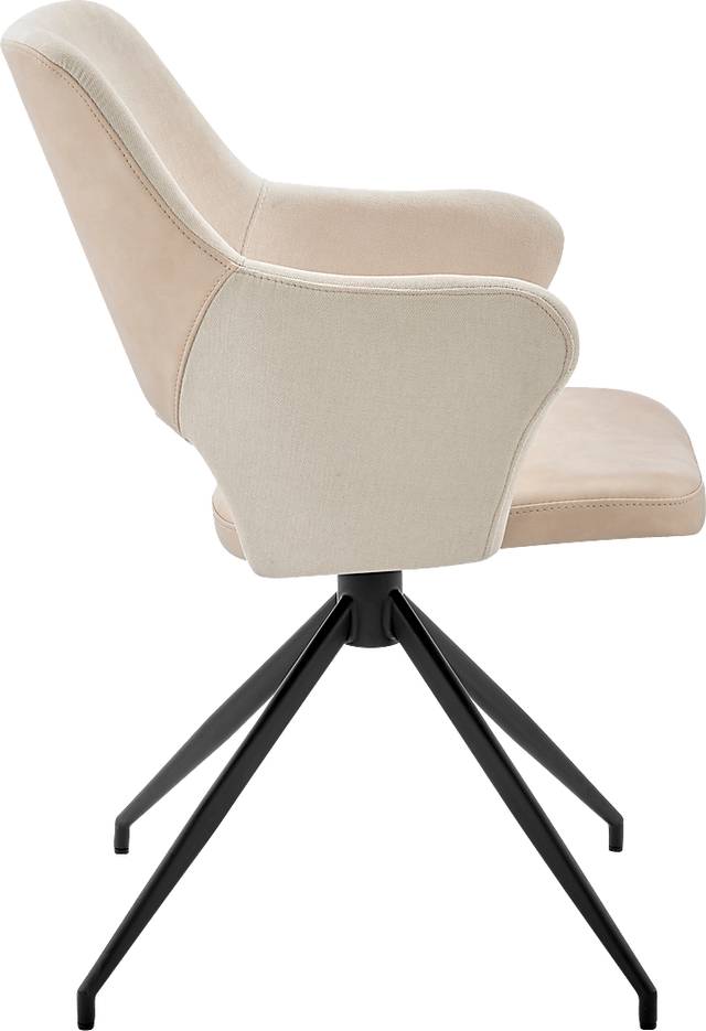 Quiment Beige Arm Chair - Thumbnail - Image 3