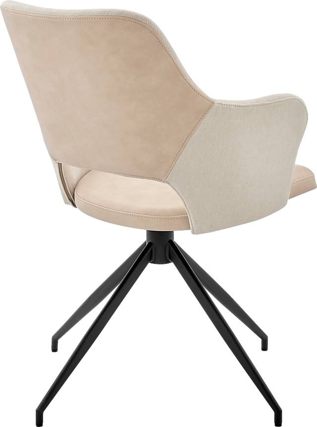 Quiment Beige Arm Chair - Thumbnail - Image 4