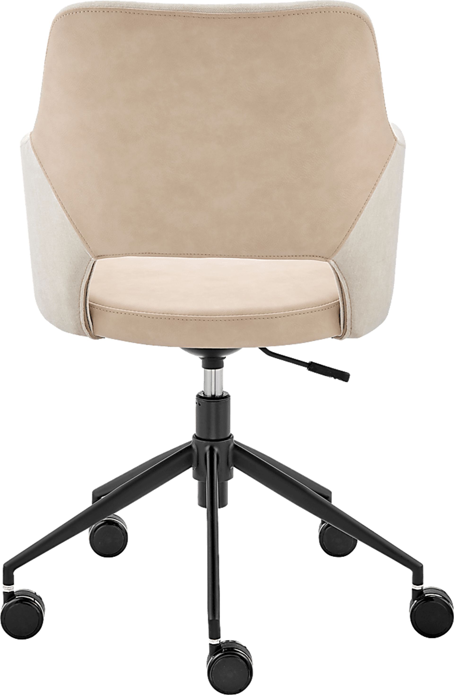 Quiment Light Beige Office Chair - Image 6