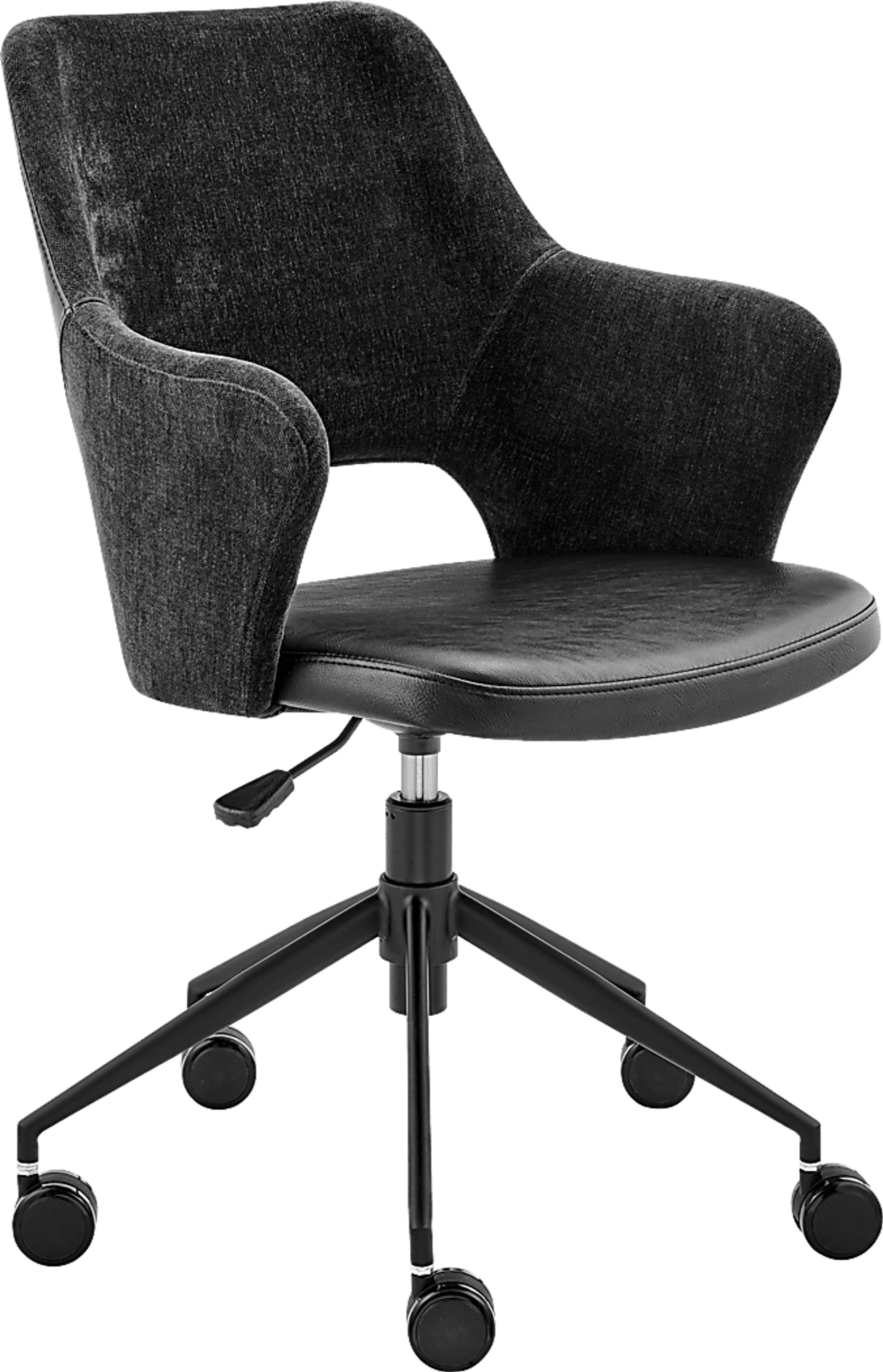 Quiment Black Office Chair - Image 1