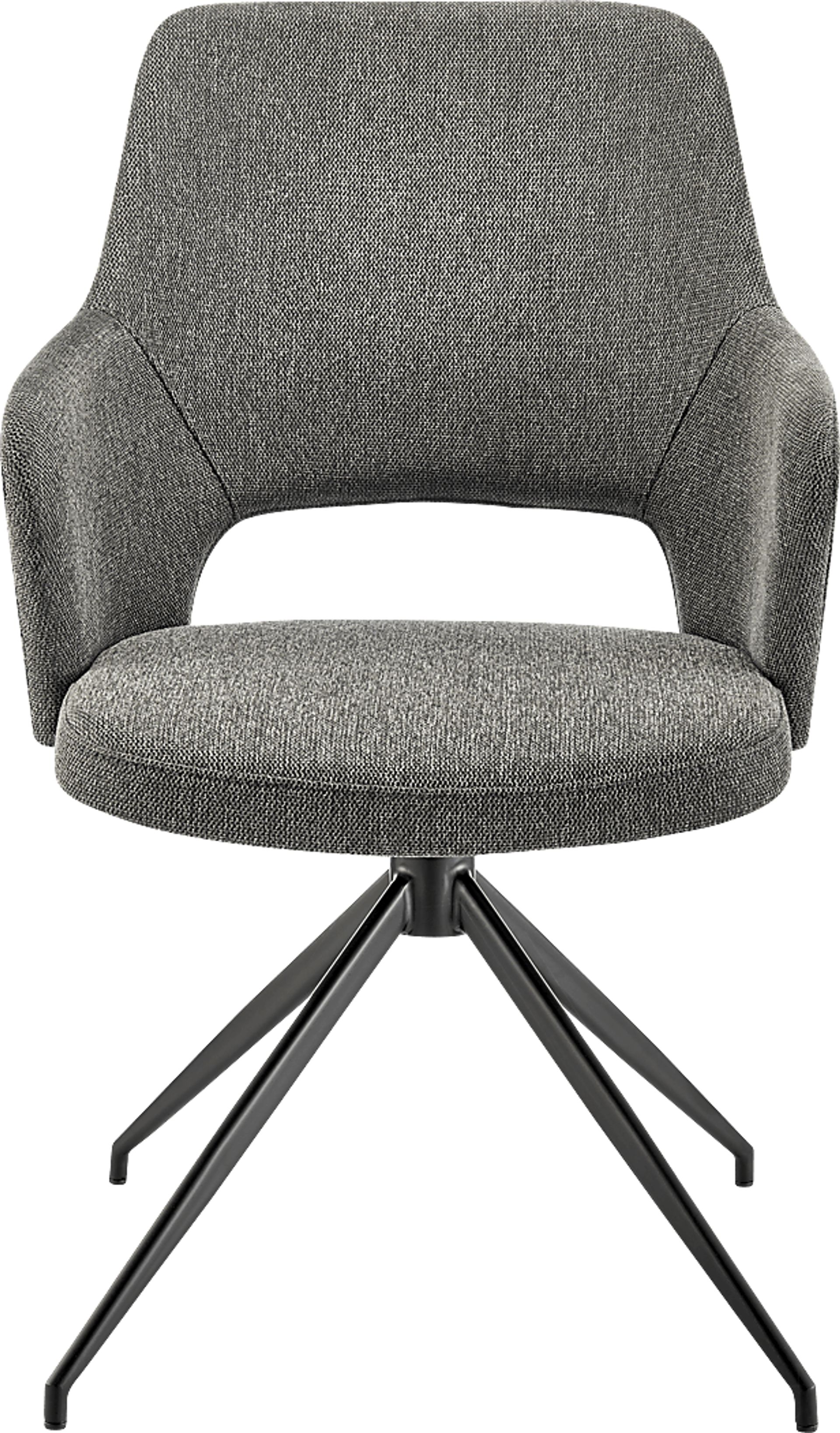 Quiment Charcoal Arm Chair - Image 2