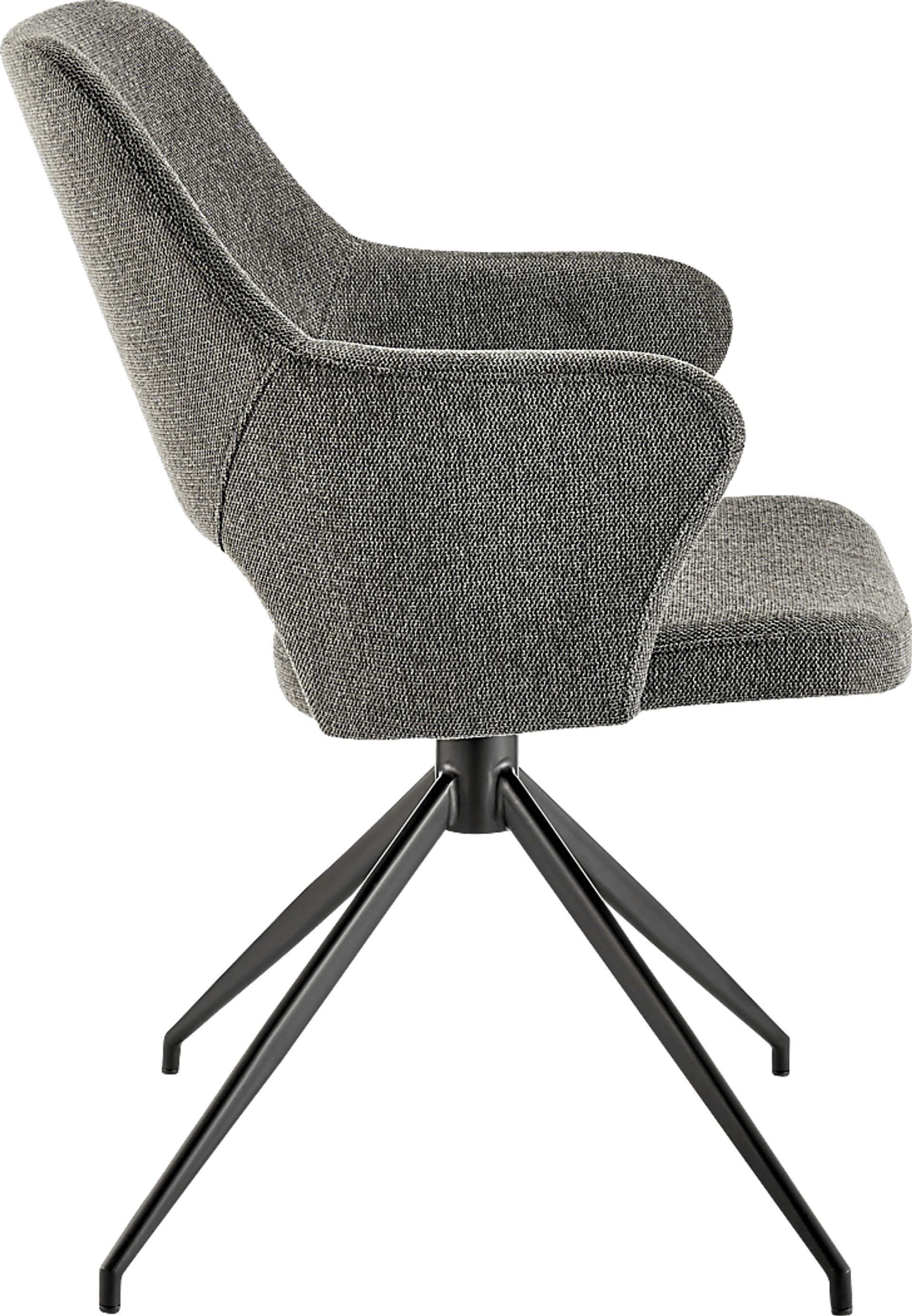 Quiment Charcoal Arm Chair - Image 3