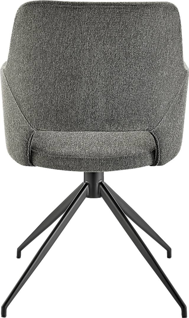 Quiment Charcoal Arm Chair - Thumbnail - Image 4