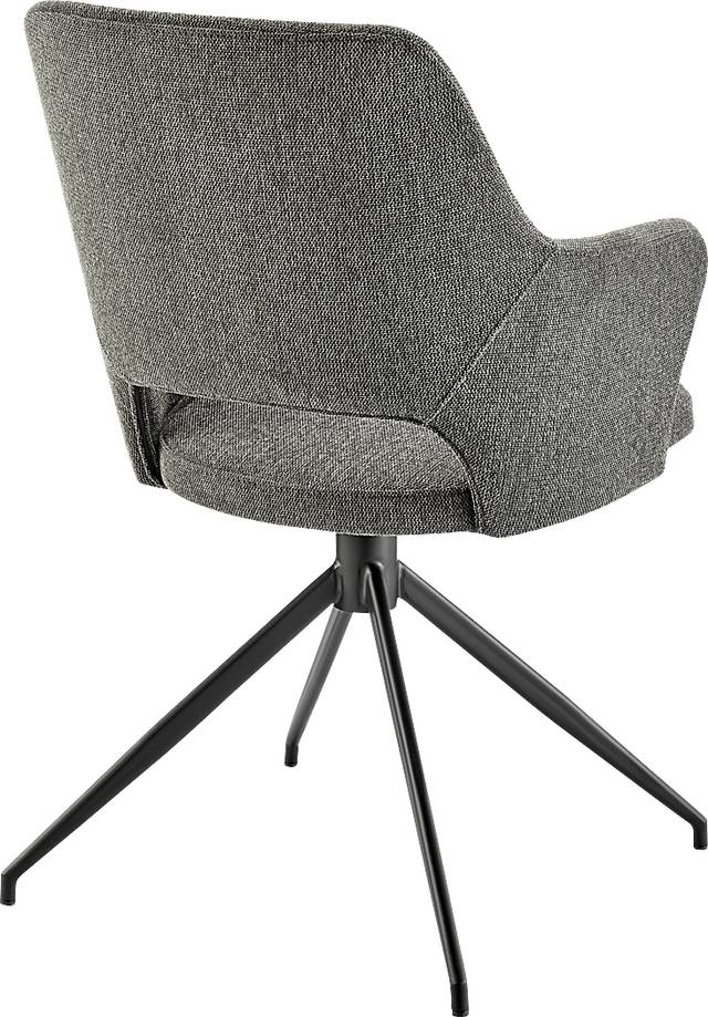 Quiment Charcoal Arm Chair - Thumbnail - Image 5