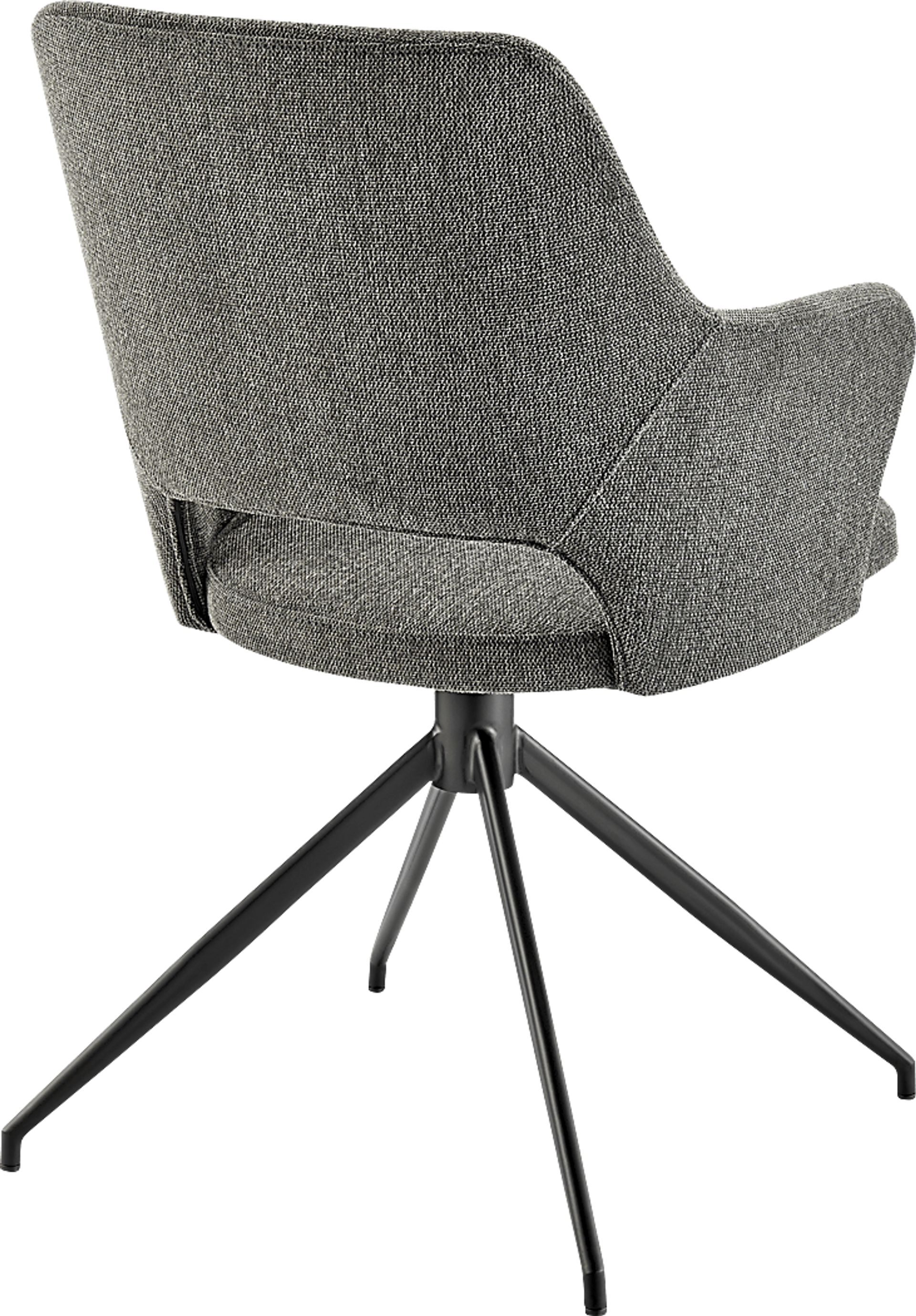Quiment Charcoal Arm Chair - Image 5