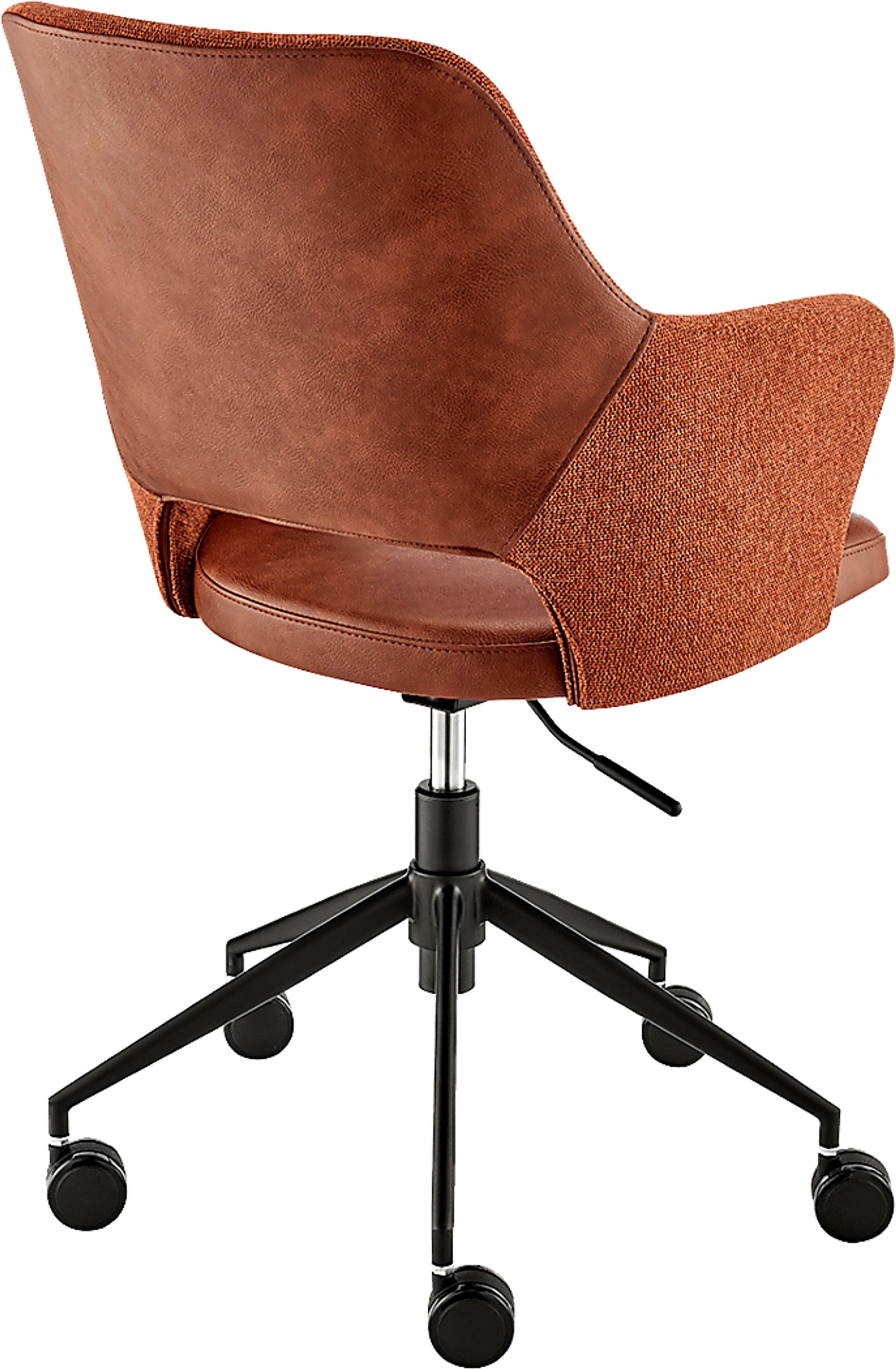 Quiment Dark Brown Office Chair - Image 4