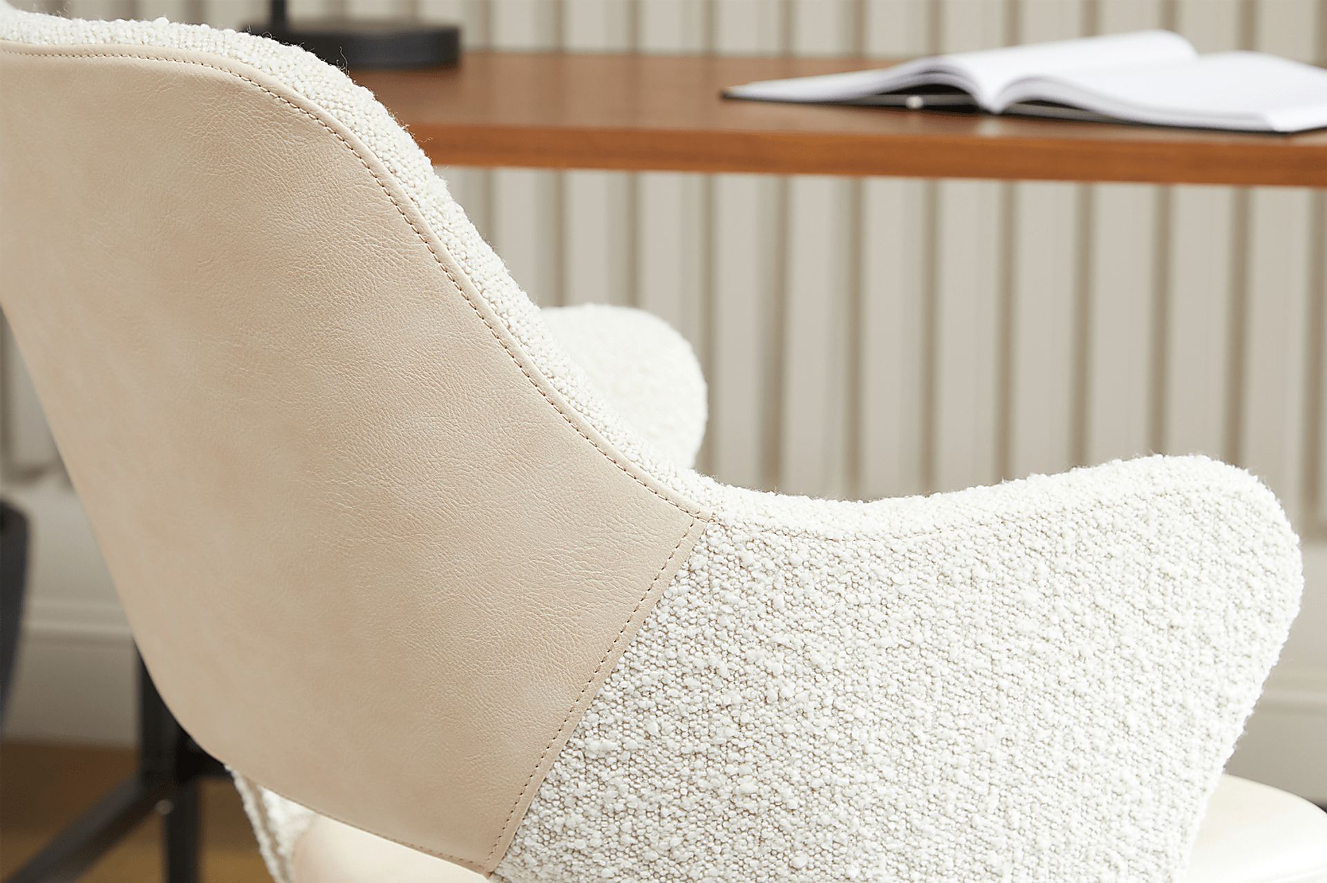 Quiment Ivory Arm Chair - Image 3