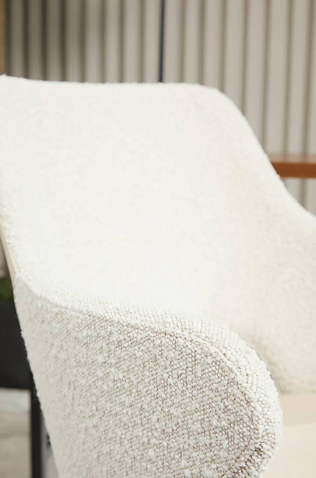 Quiment Ivory Arm Chair - Thumbnail - Image 4