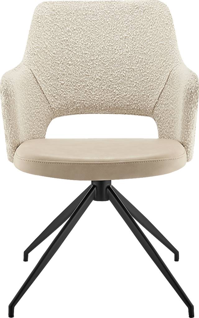 Quiment Ivory Arm Chair - Thumbnail - Image 9