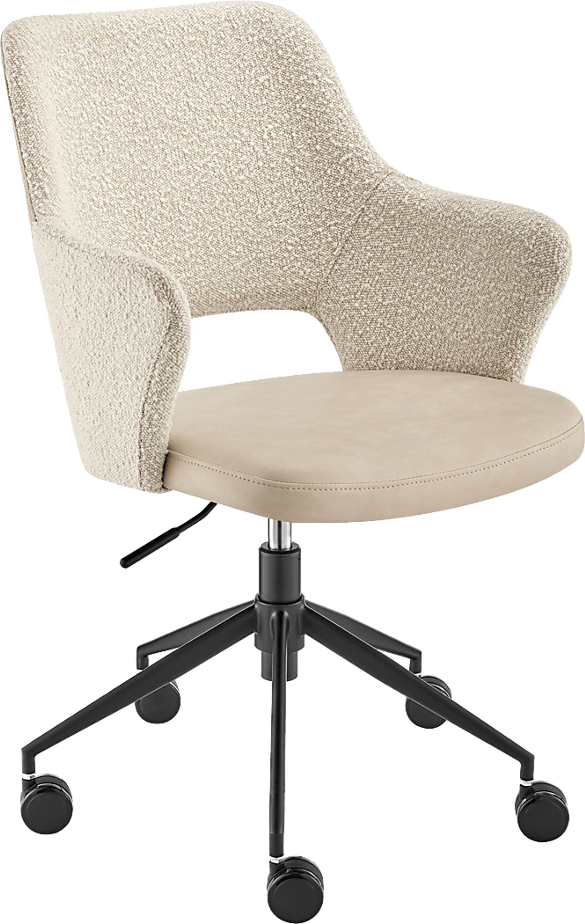 Quiment Ivory Office Chair - Image 1