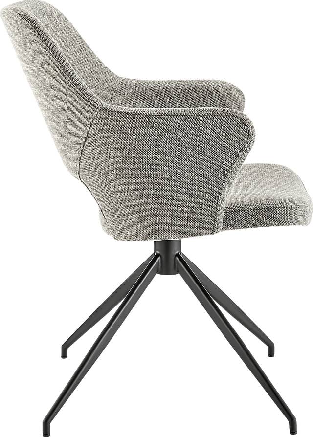 Quiment Light Gray Arm Chair - Thumbnail - Image 6