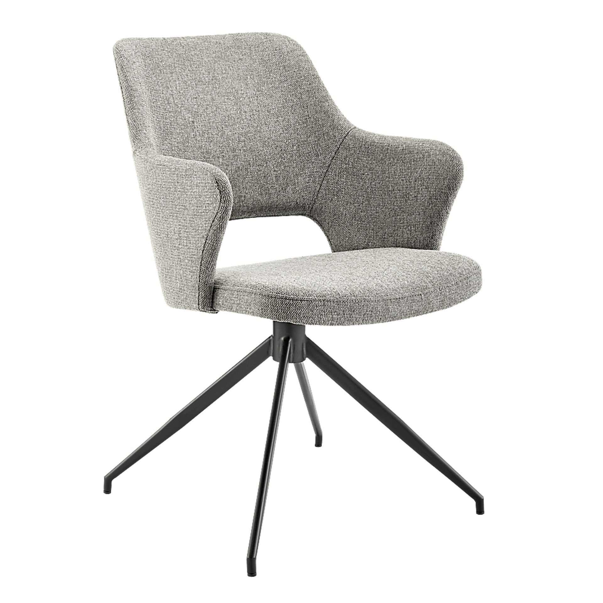 Quiment Light Gray Arm Chair - Image 1