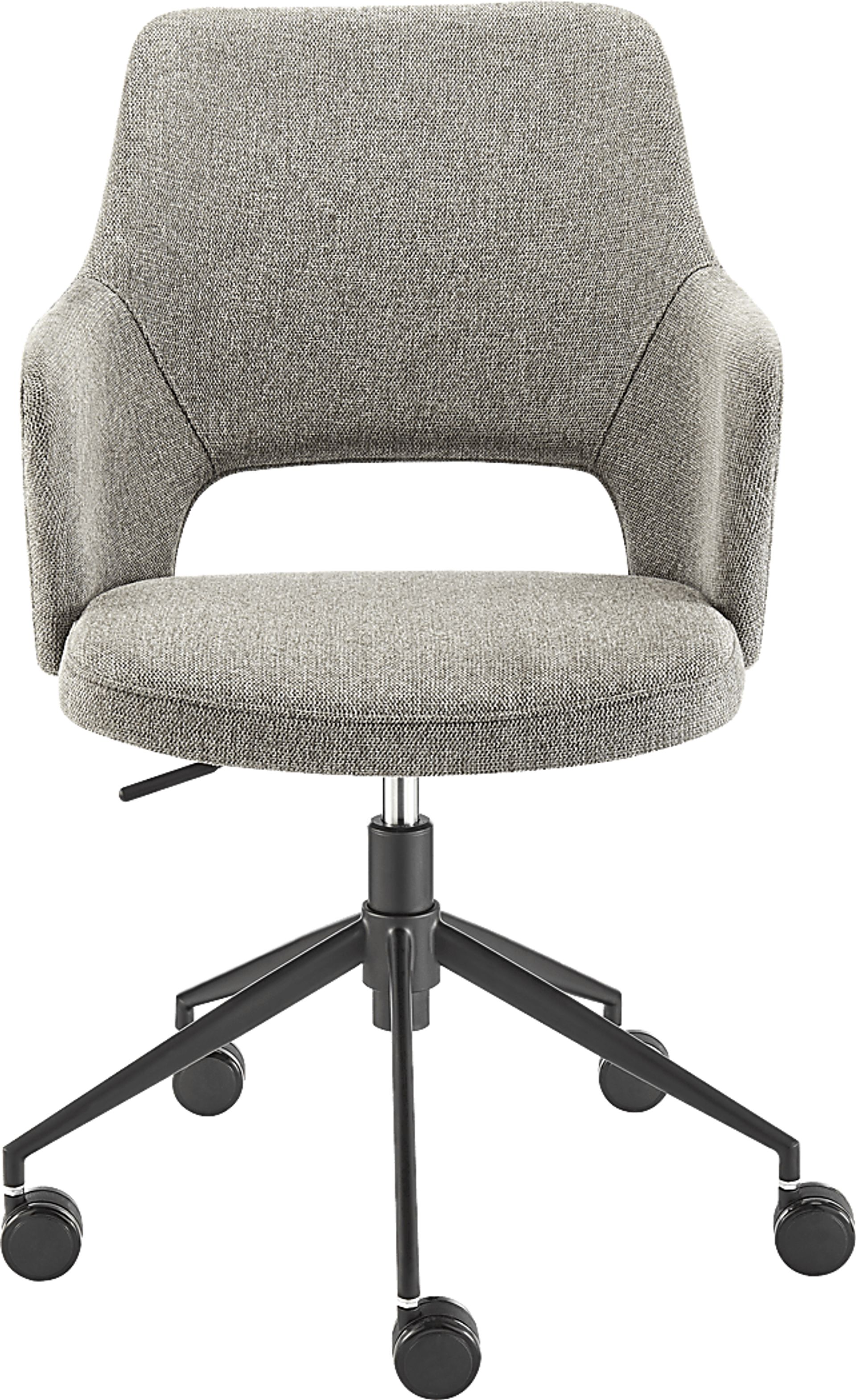 Quiment Light Gray Office Chair - Image 3