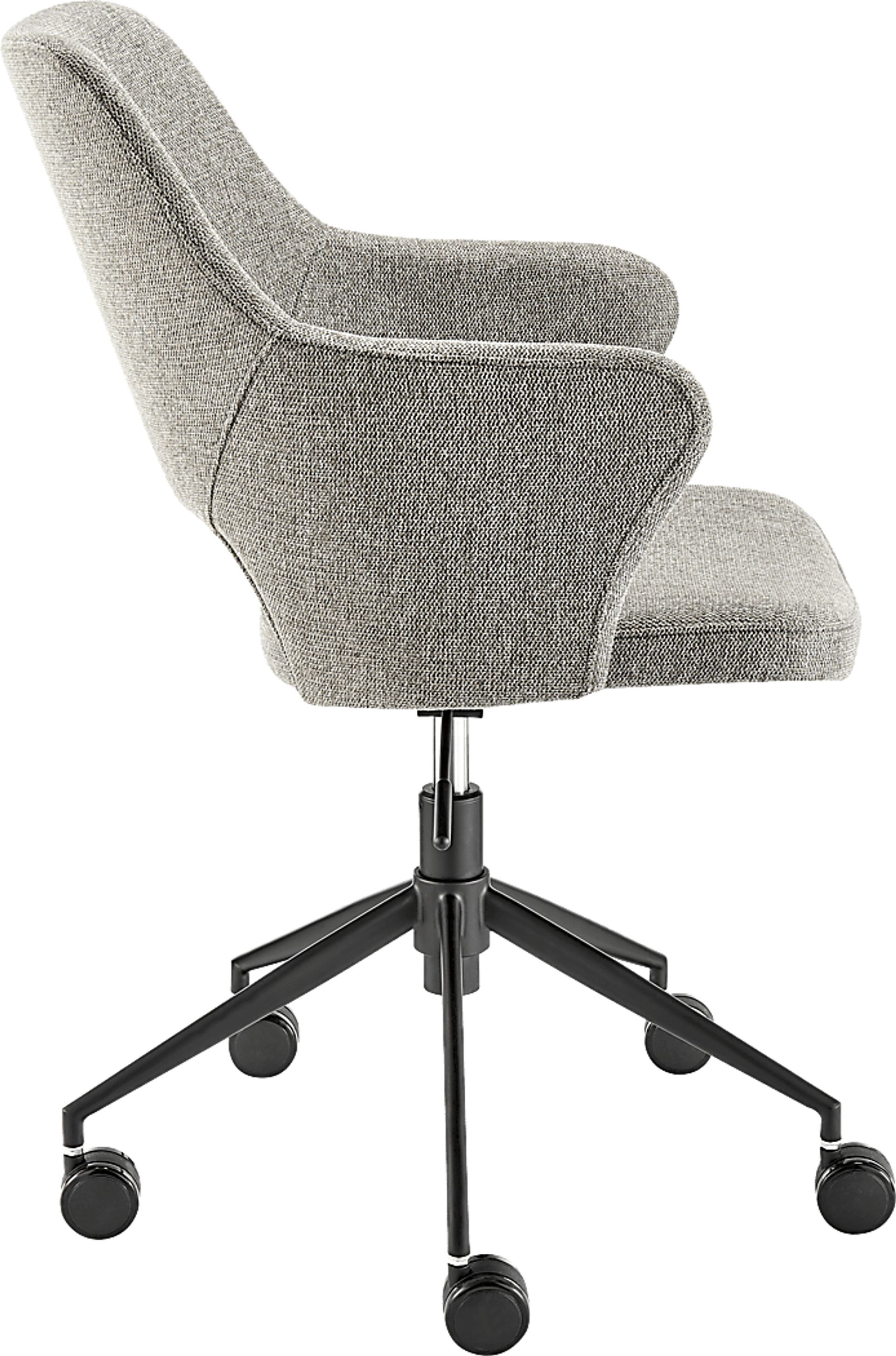 Quiment Light Gray Office Chair - Image 5
