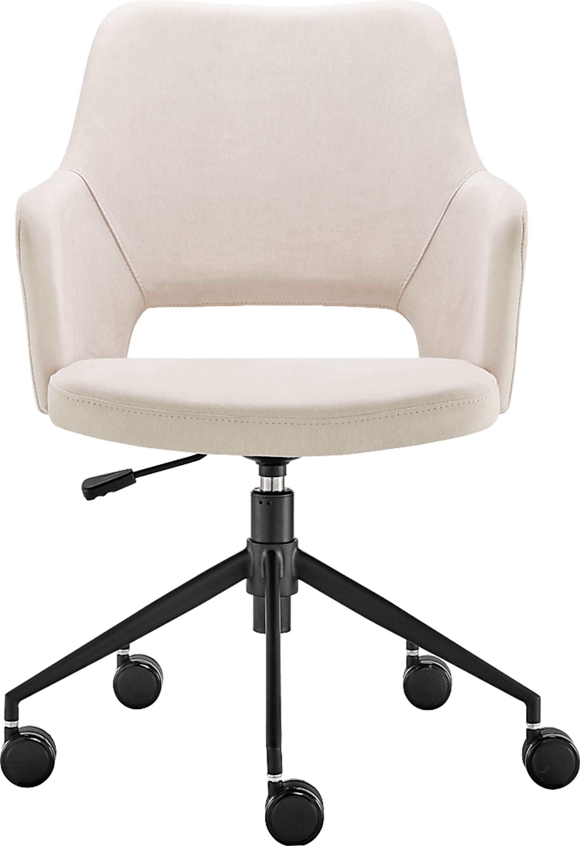 Quiment Beige Office Chair - Image 2