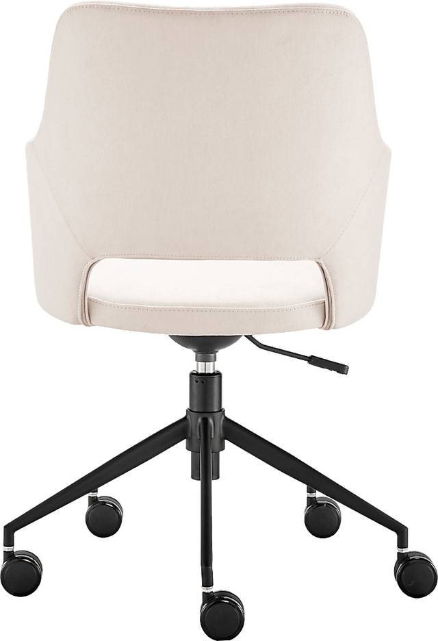 Quiment Beige Office Chair - Thumbnail - Image 6