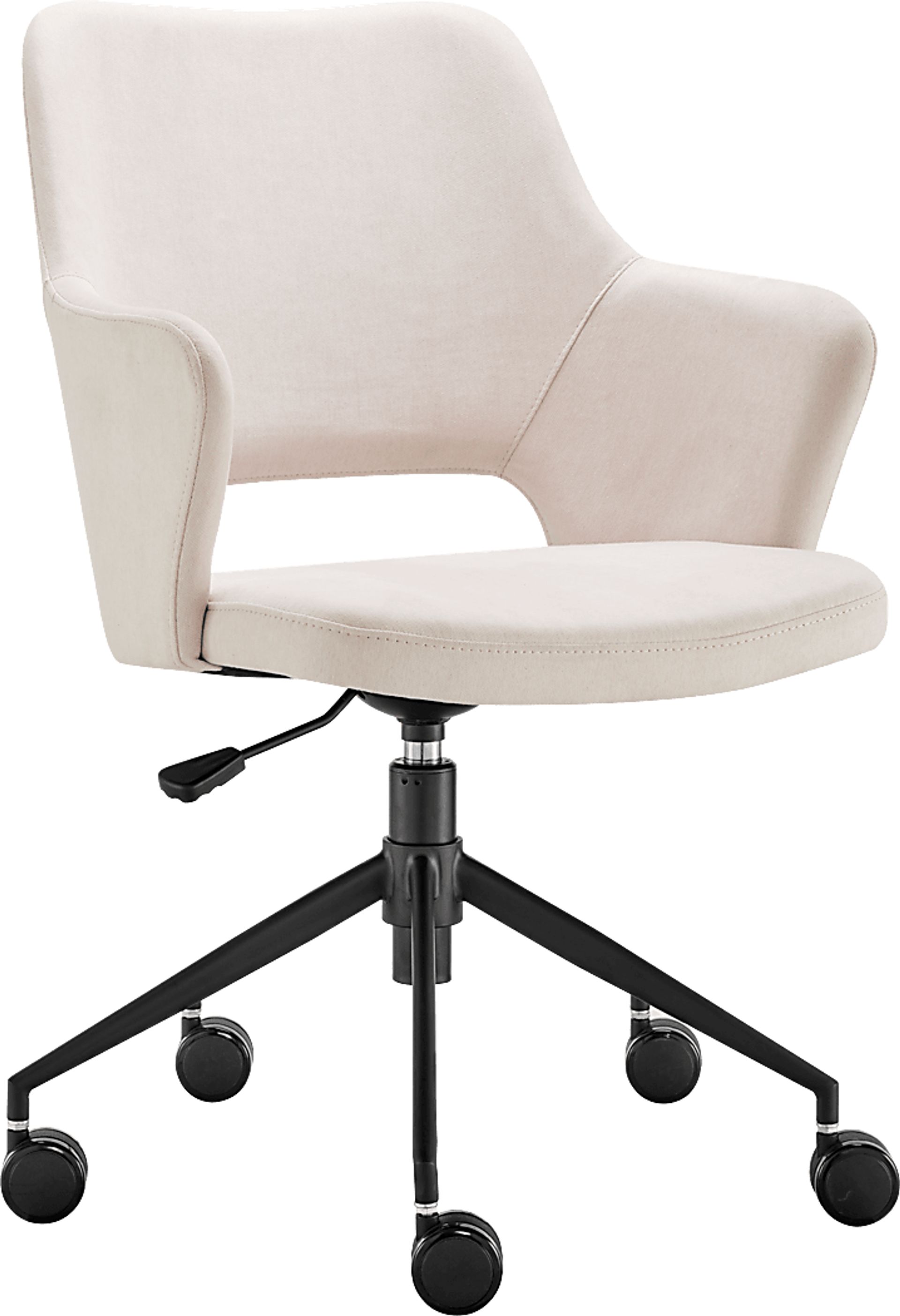 Quiment Beige Office Chair - Image 1